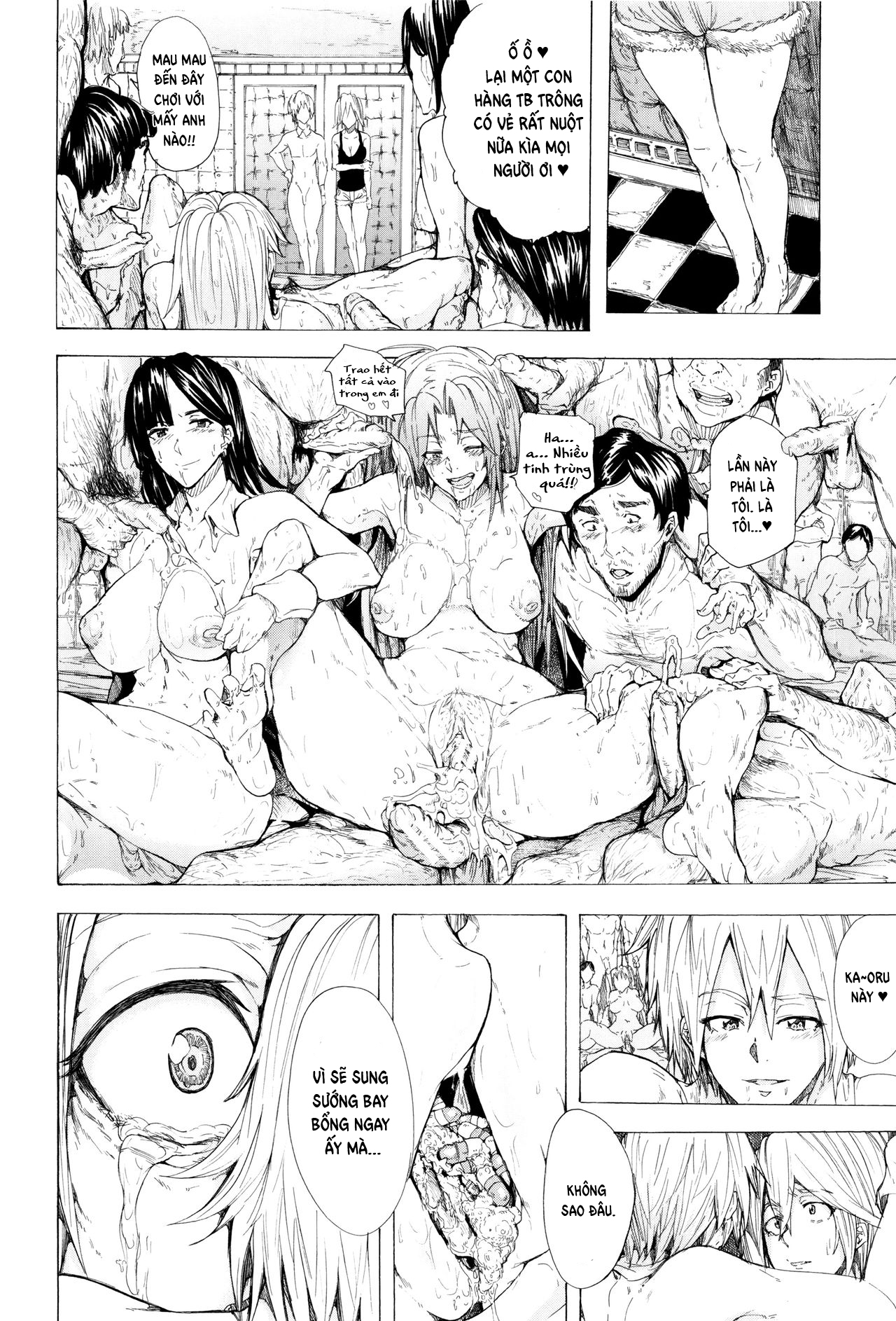Đọc truyện hentai Juurin no Ame Chap 5.2