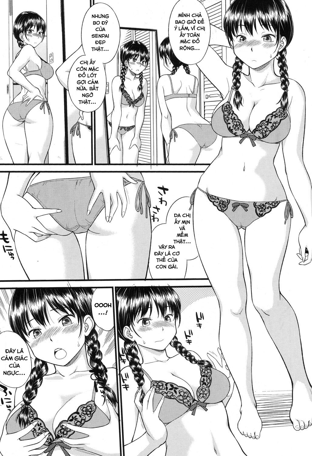 Đọc truyện hentai Hoán đổi thân xác - Chapter 1: Là con gái thật tuyệt ??