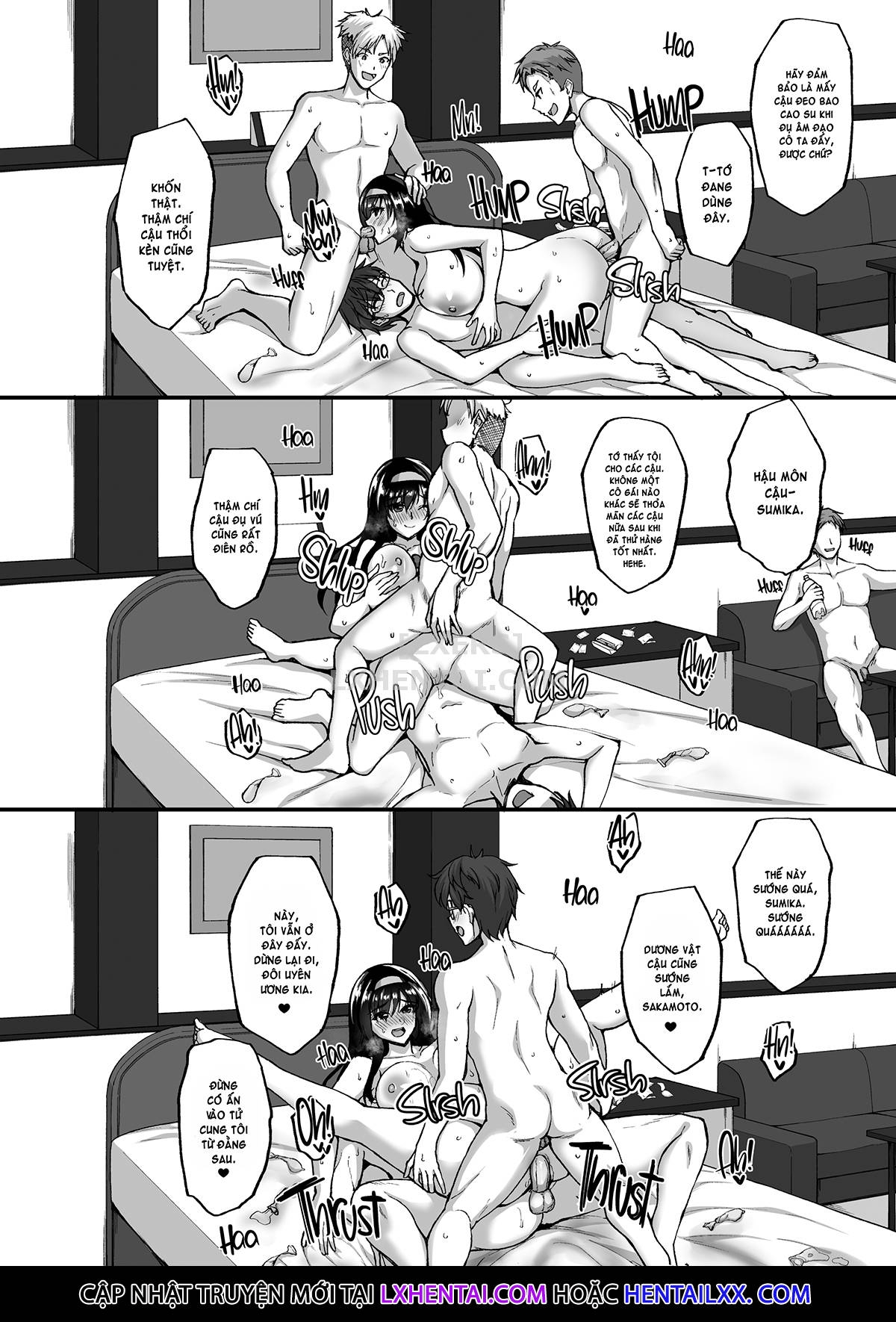 Đọc truyện hentai Netorare Kouhai Kanojo Chap 3 A Body and Mind Craving Pleasure