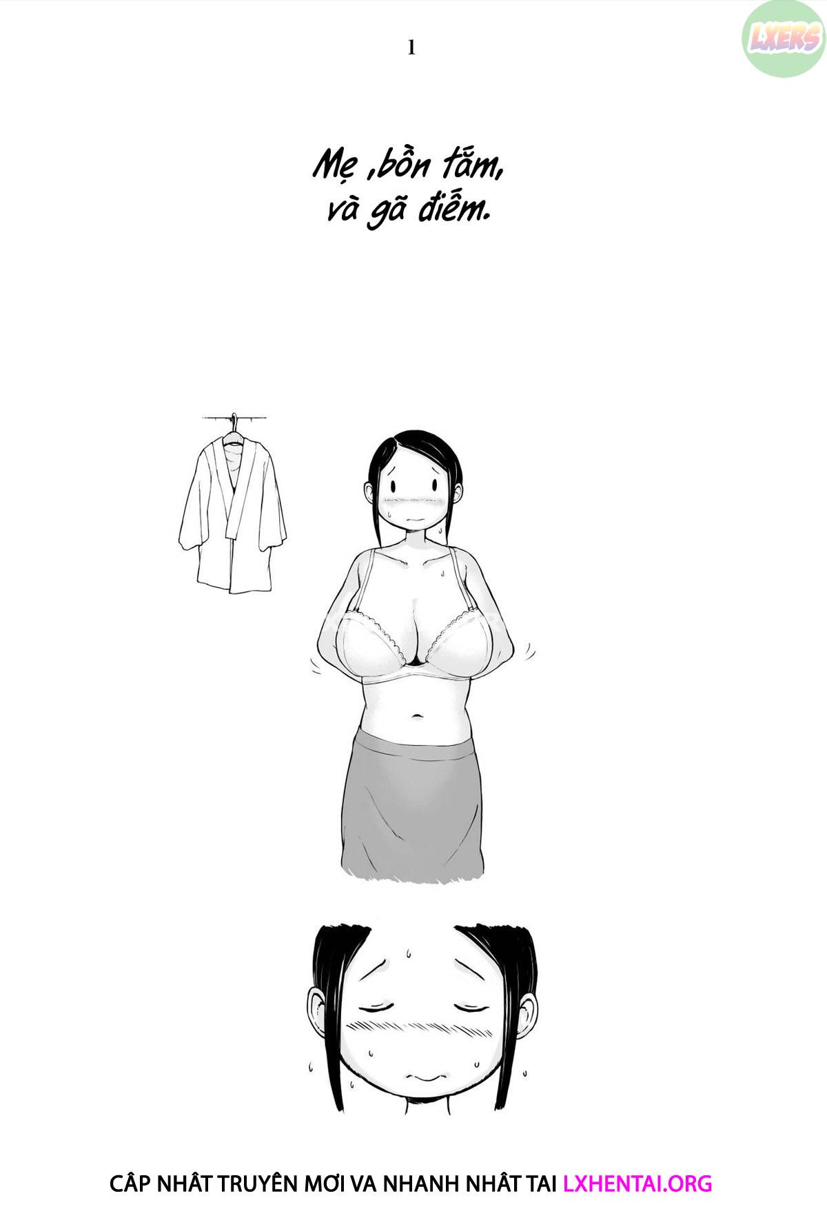 Đọc truyện hentai Hahagui Ottori Okaasan ga Toshishita Yarichin ni Nerawareru Toki Chap 2A