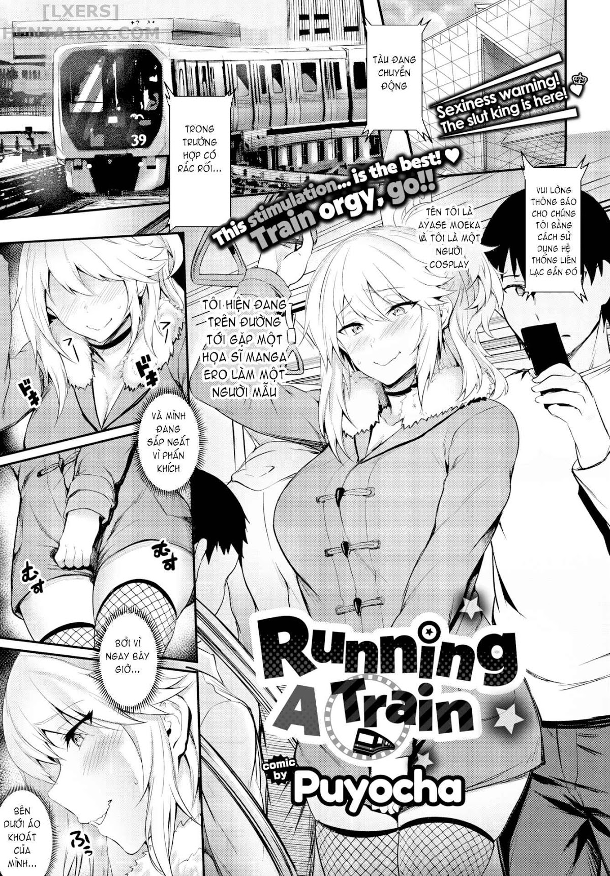 Đọc truyện hentai Onaho Bitch (Trọn bộ) Chap 1: Fanservice & Running a Train