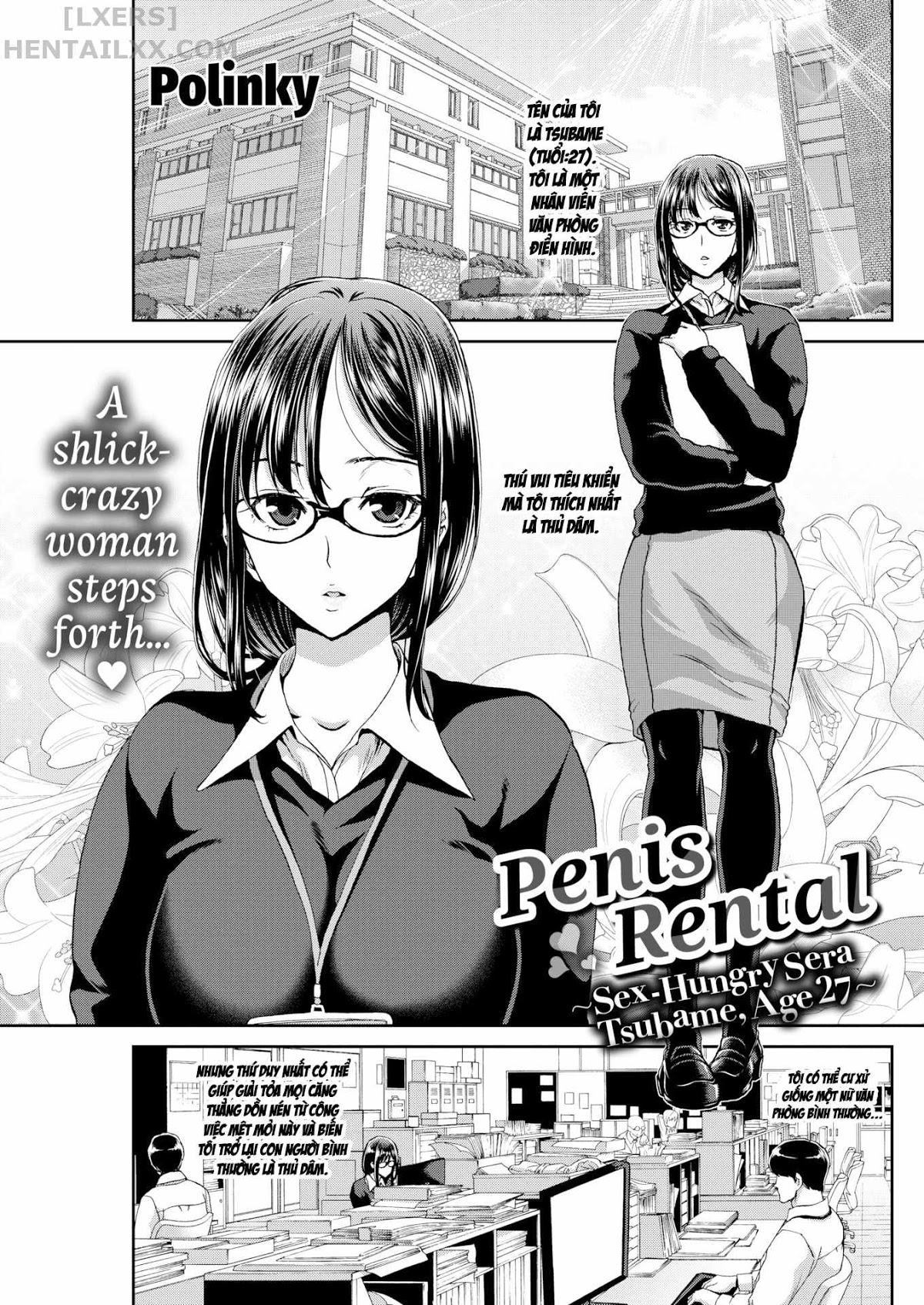Đọc truyện hentai Penis Rental ~Sex-Hungry Sera Tsubame, Age 27 - Oneshot