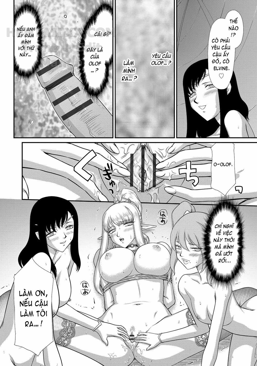 Đọc truyện hentai Inraku No Seijo Elvine Chap 7