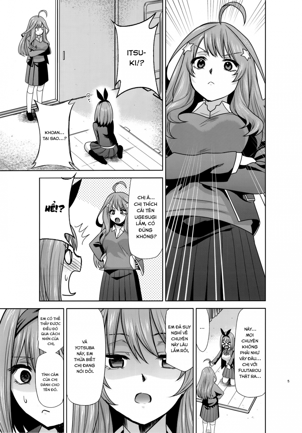 Đọc truyện hentai Gotoubun no Seidorei Side-B (Gotoubun no Hanayome) Oneshot