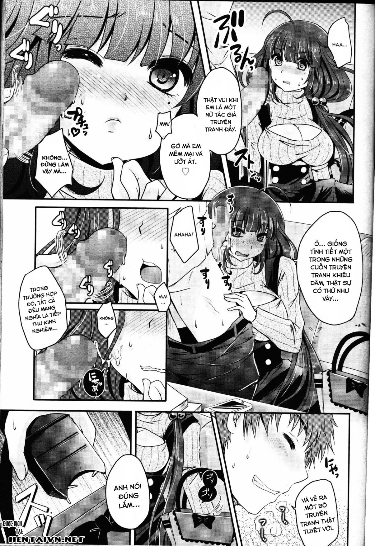 Đọc truyện hentai Henshuu-san to Mangaka-chan Oneshot