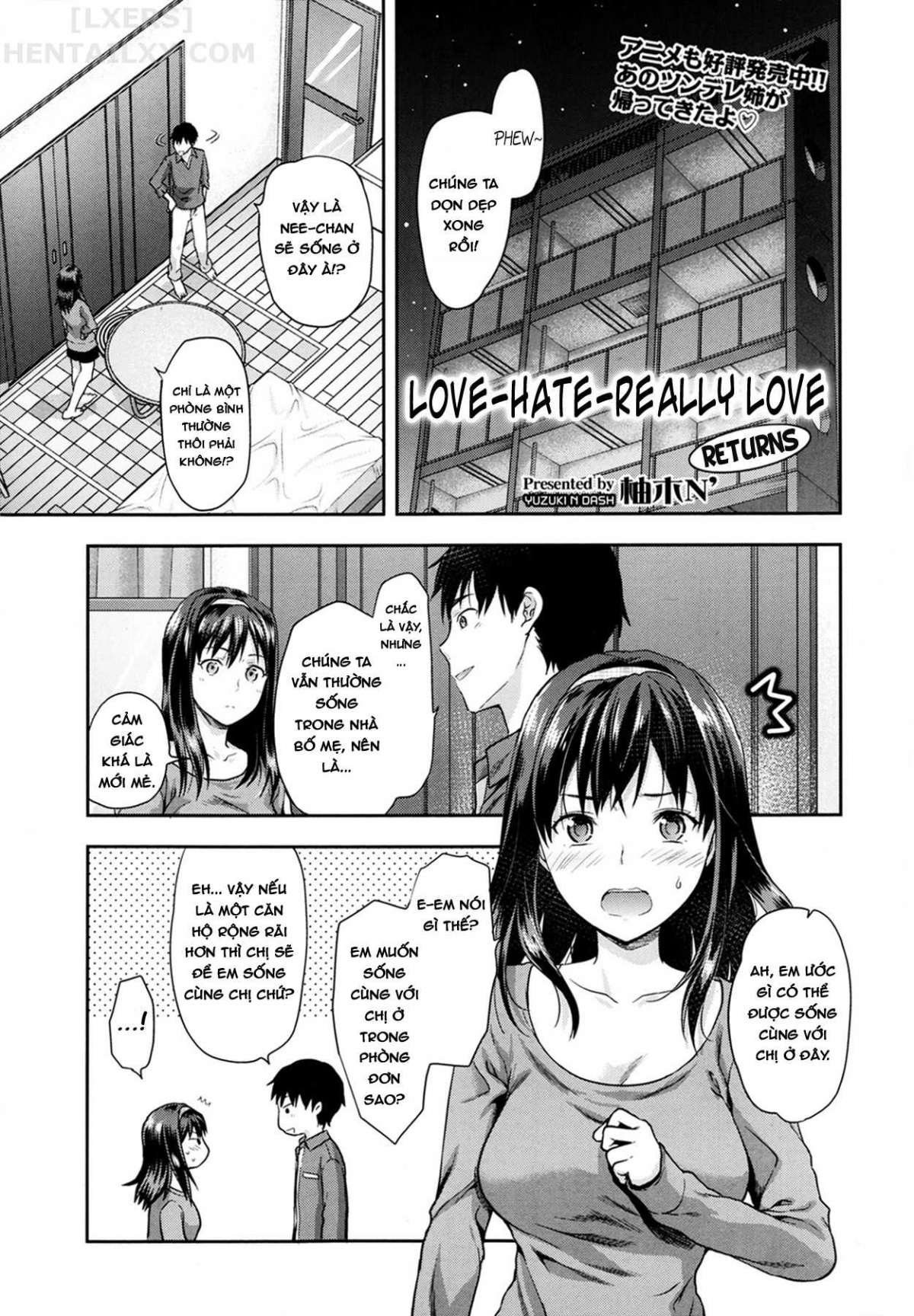 Đọc truyện hentai Ane Kyun! ~My Sweet Sweet Elder Sister~ Chap 10 Love_Hate_Really Love