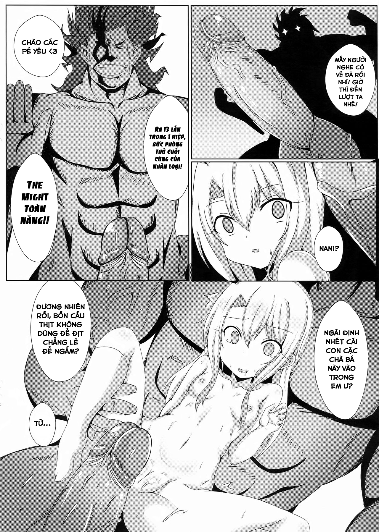 Đọc truyện hentai Mahou no Koushuu Toile Illya FUCK Hikenai!! Oneshot