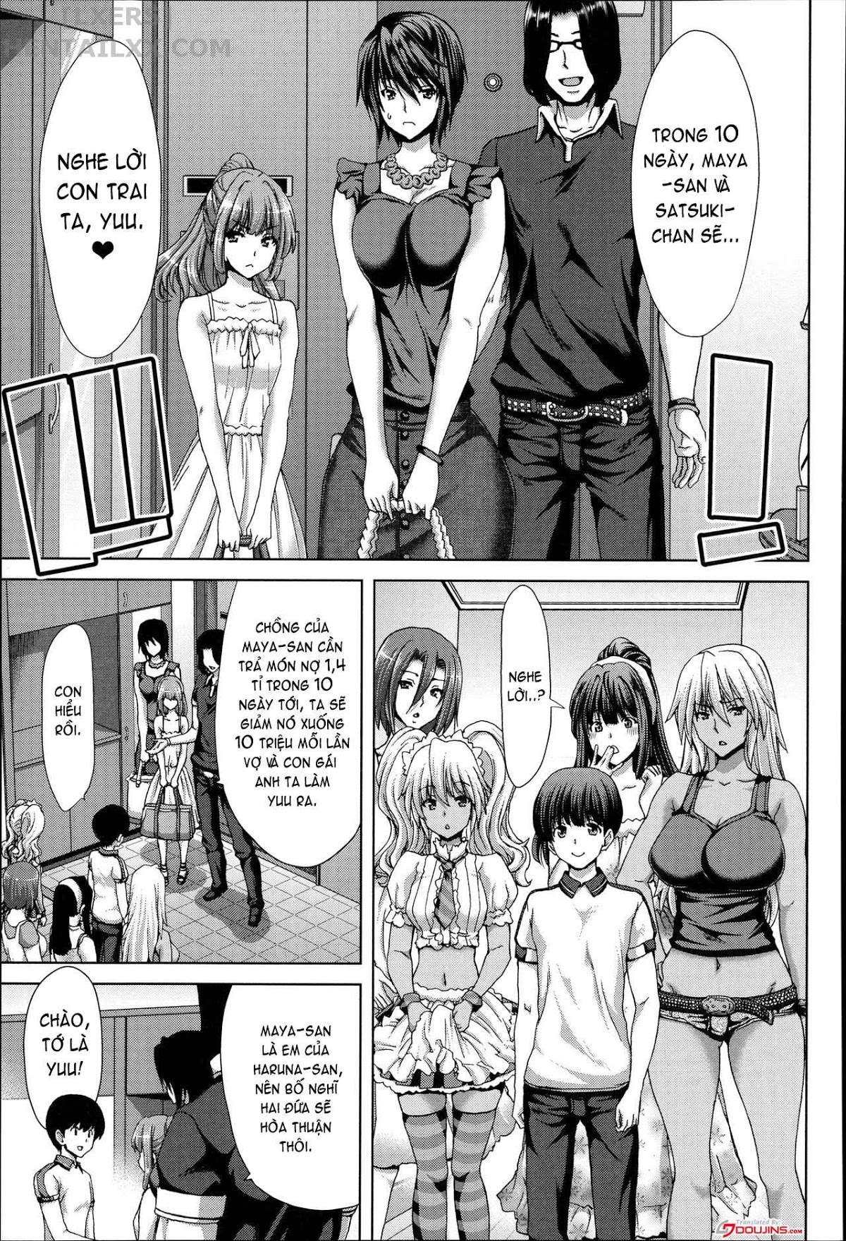 Đọc truyện hentai Mesuochi Z ~Kyousei Ninkatsu Haigou Zukan Chap 6