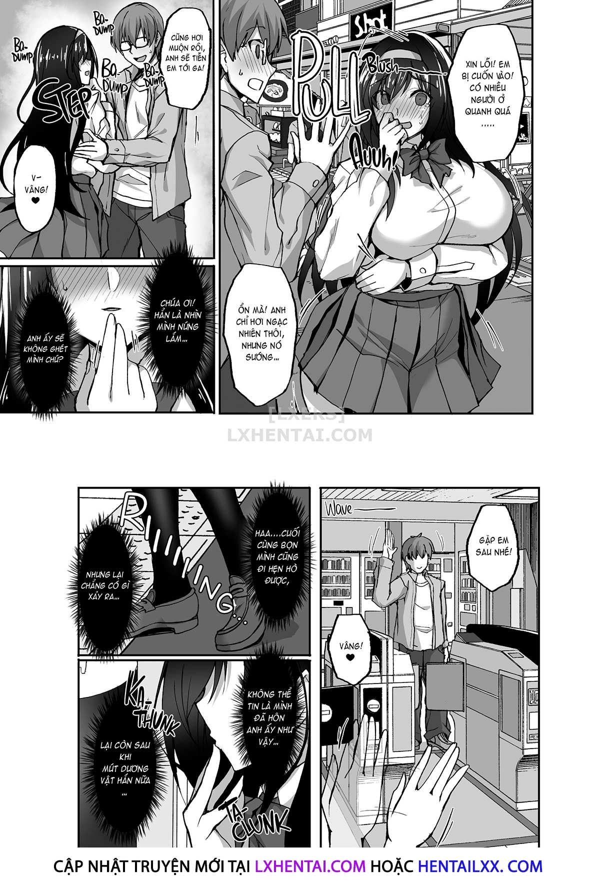 Đọc truyện hentai Netorare Kouhai Kanojo Chap 2 A Body in Heat, Abandoned to Pleasure
