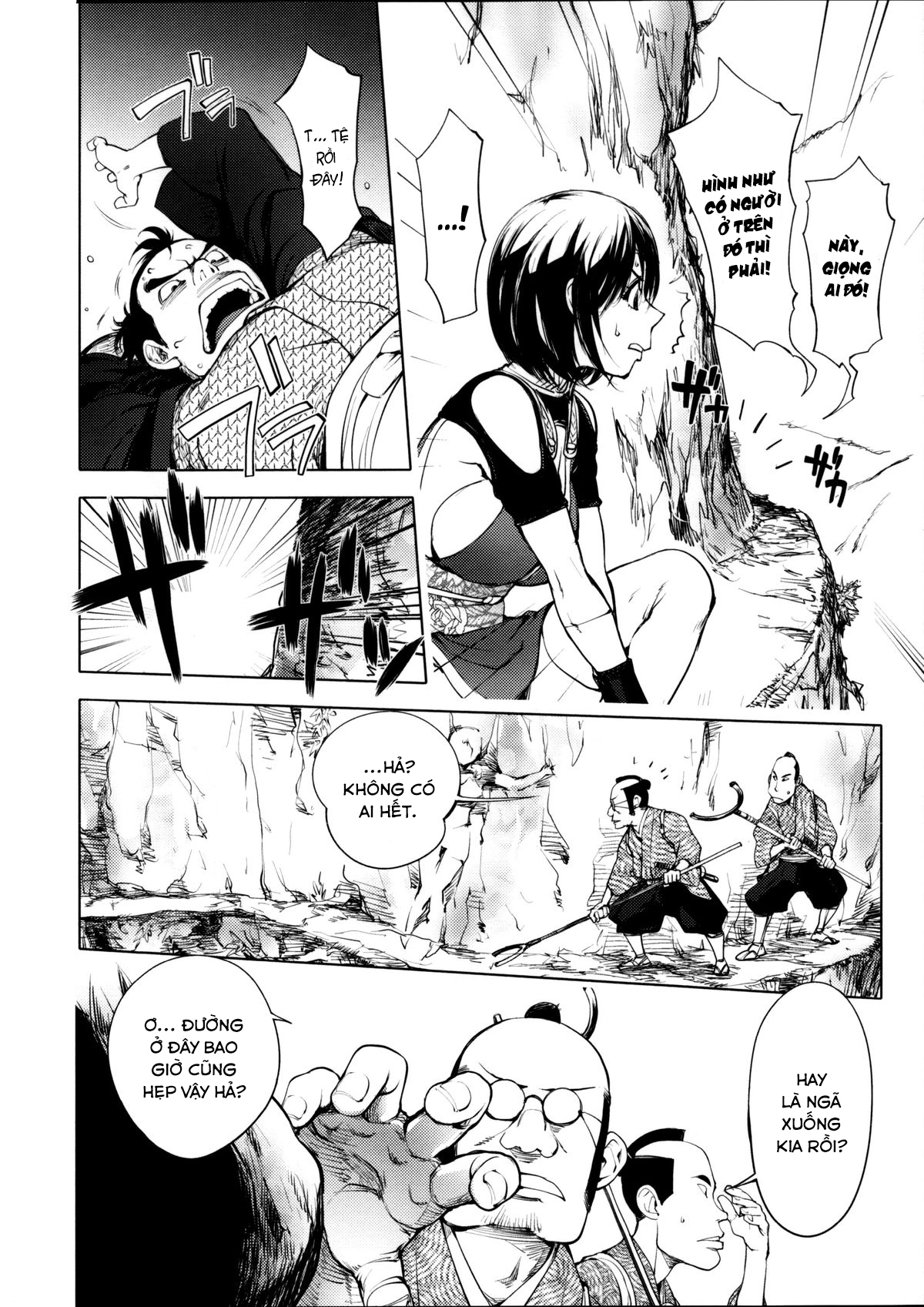 Đọc truyện hentai Nàng Kunoichi ngơ ngác Chap 6 Vách Núi Tới Thiên Đường