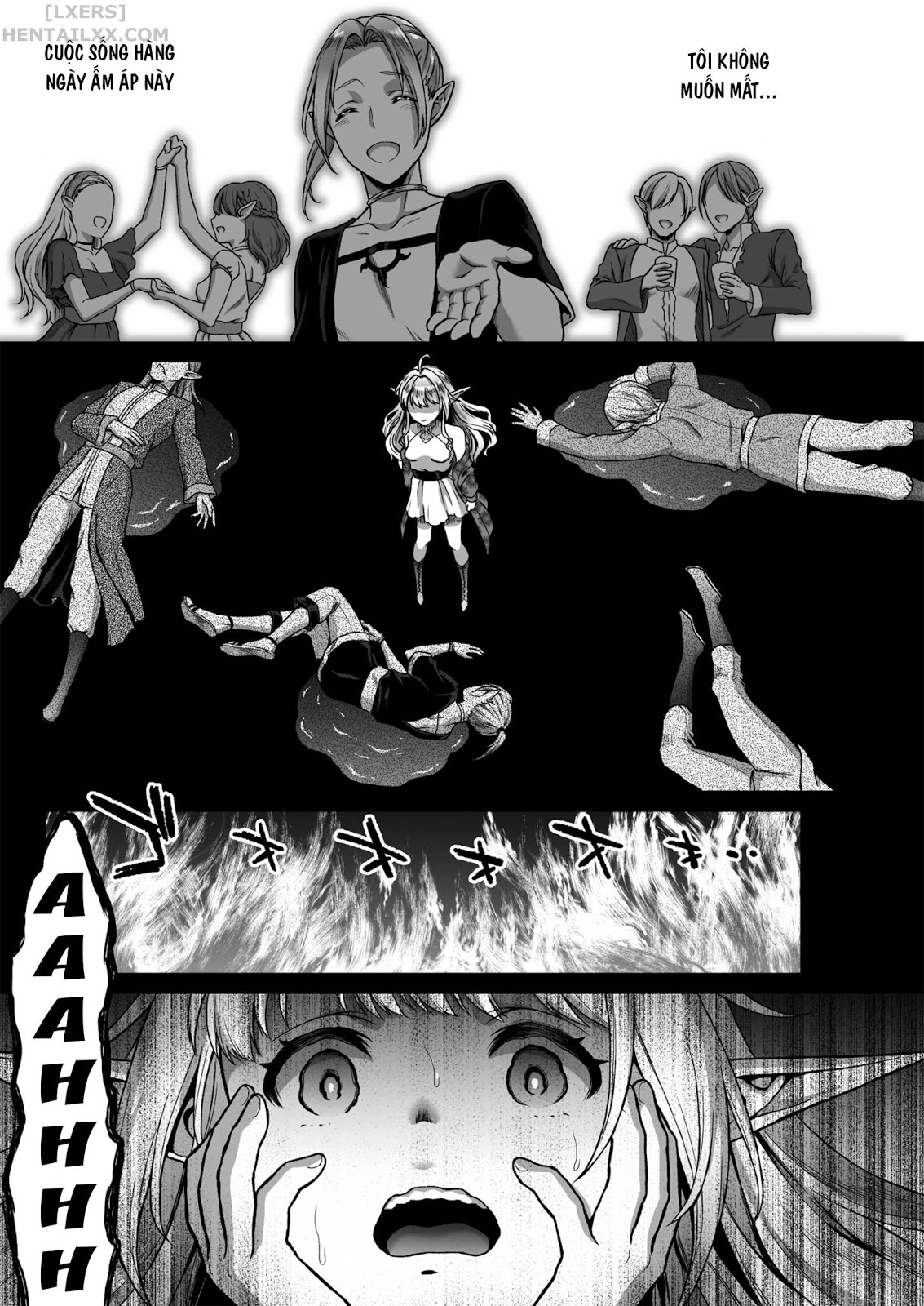 Đọc truyện hentai Tasogare No Shou Elf Chap 4