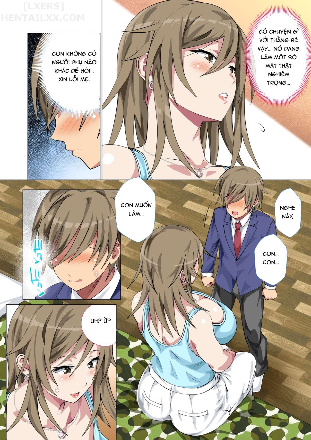 Đọc truyện hentai Ijimerarekko no Hahaoya ga Hamedori suru Batsu Game ni Makikomareta Kekka Chap 1