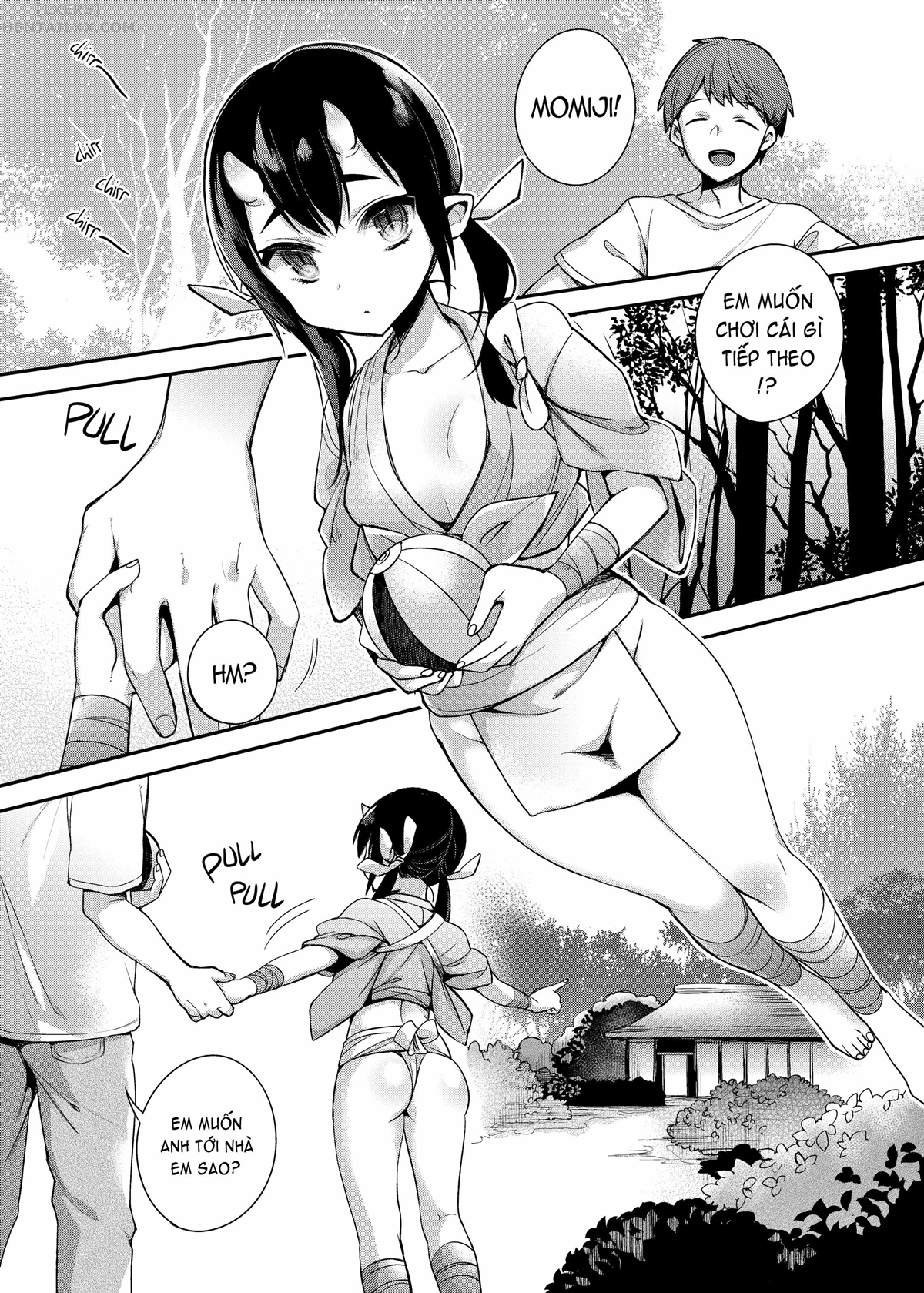 Đọc truyện hentai Hitonarazaru Oyomesama (Trọn bộ) Chap 2: Mating with Oni Daughter