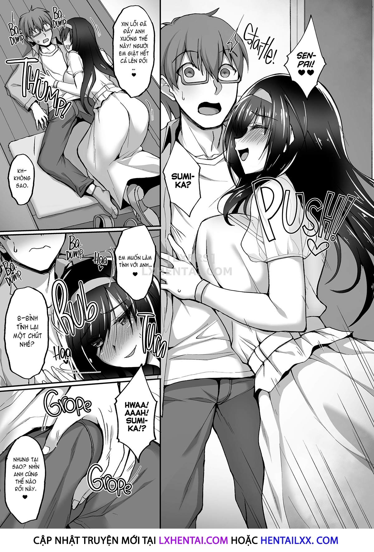 Đọc truyện hentai Netorare Kouhai Kanojo Chap 2 A Body in Heat, Abandoned to Pleasure