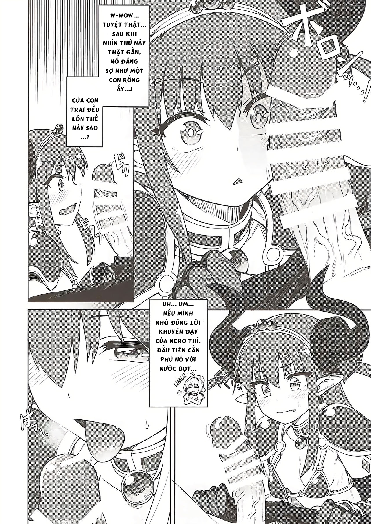 Đọc truyện hentai Dragon Steak ni Nacchau! - Oneshot