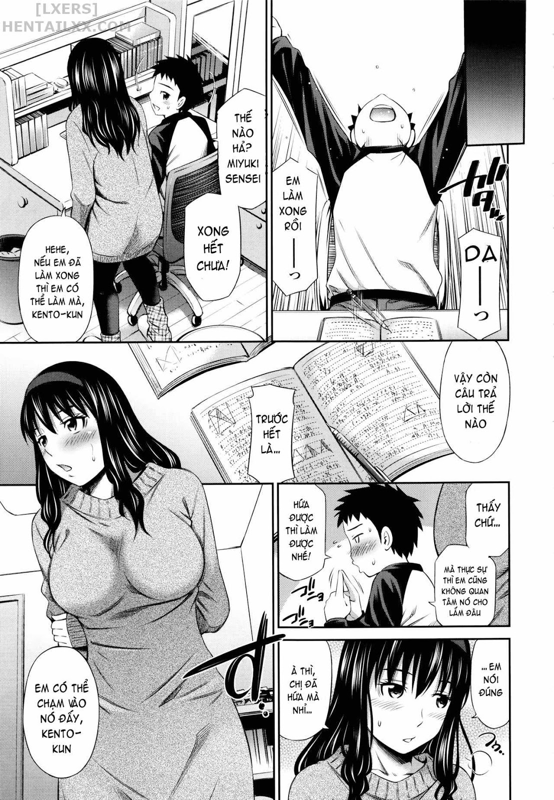 Đọc truyện hentai Hokenshitsu no Sagara Sensei Chap 6