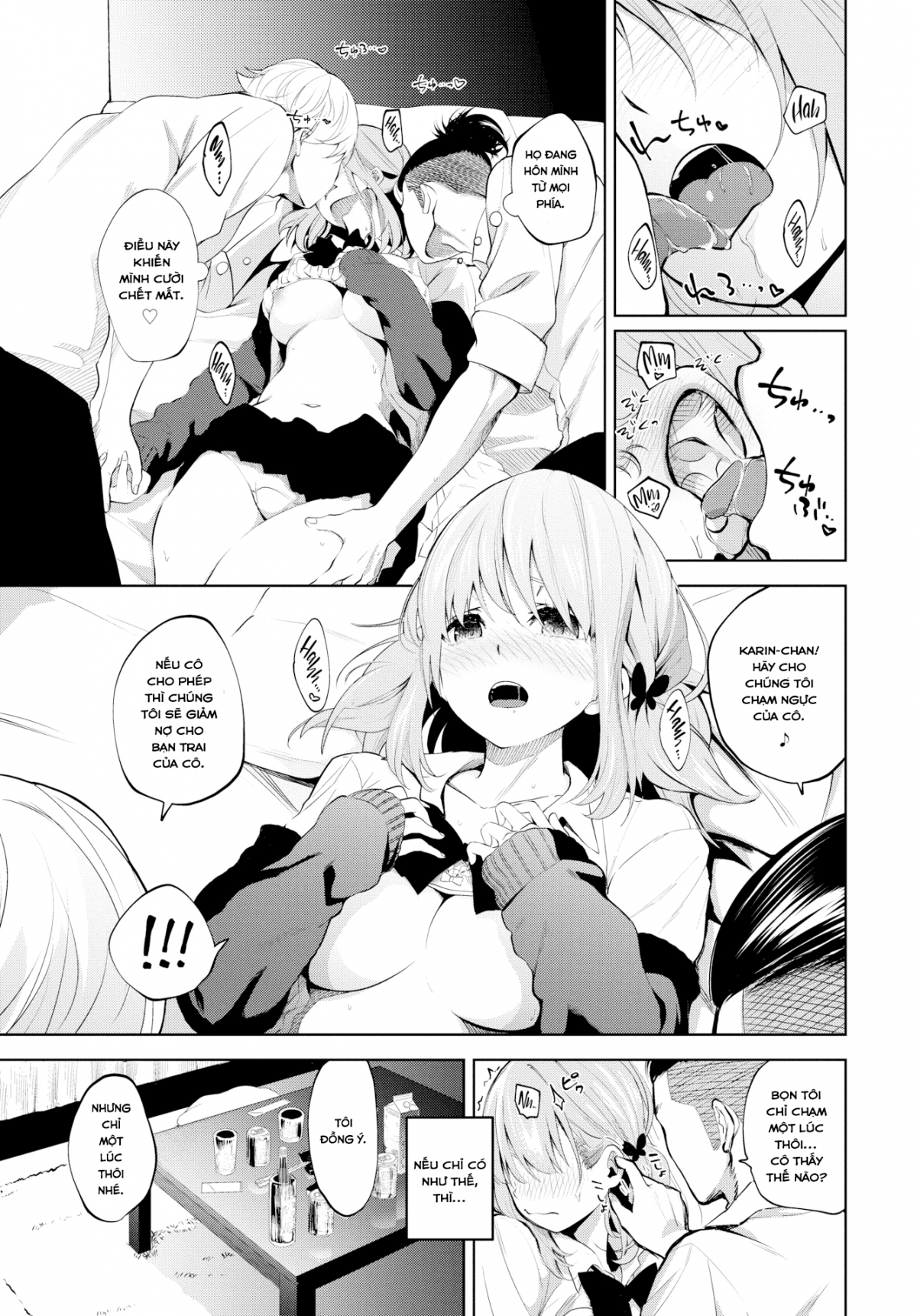 Đọc truyện hentai Karin-chan tries her best! Oneshot