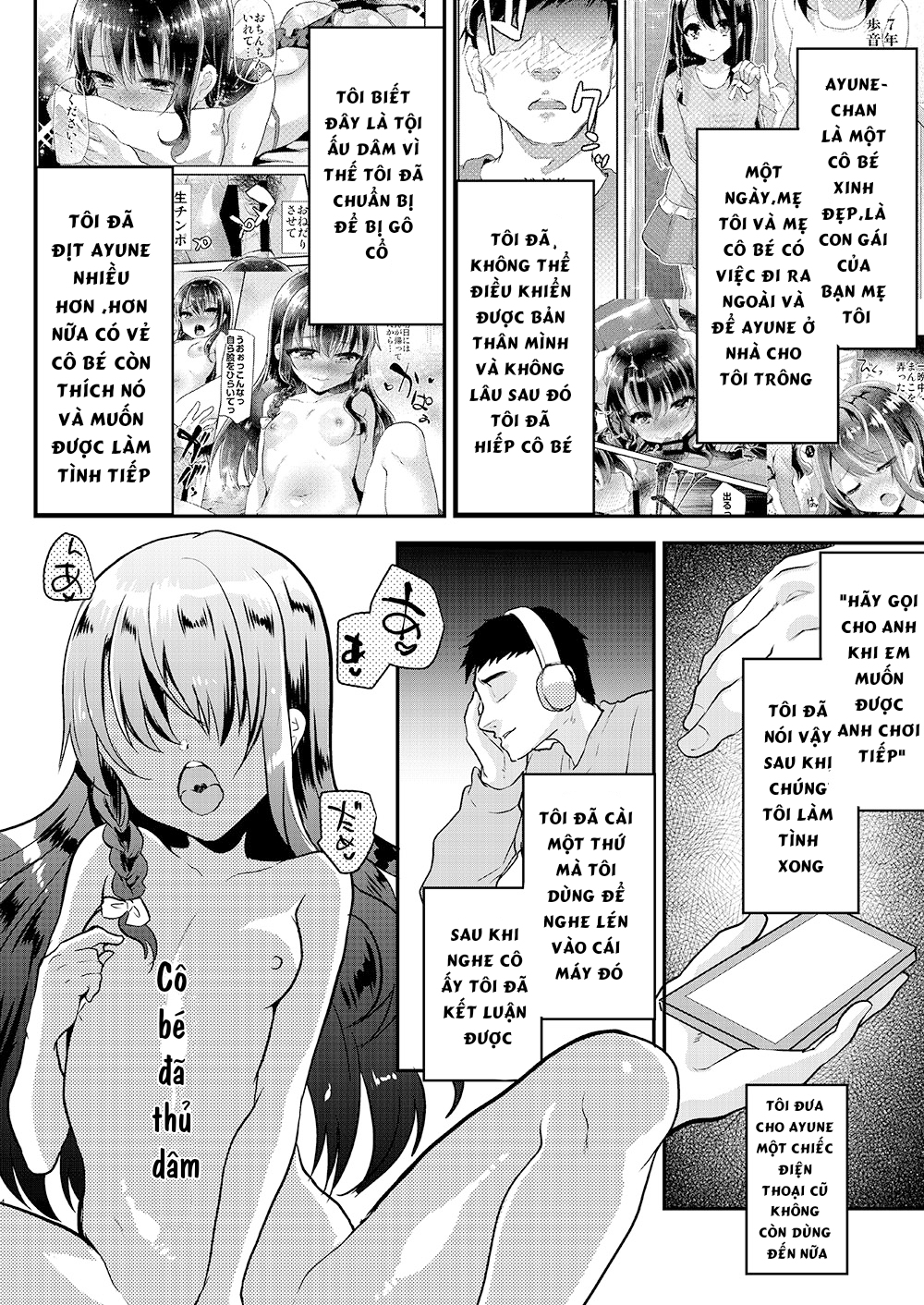 Đọc truyện hentai Tuổi thơ của Ayune Chap 2