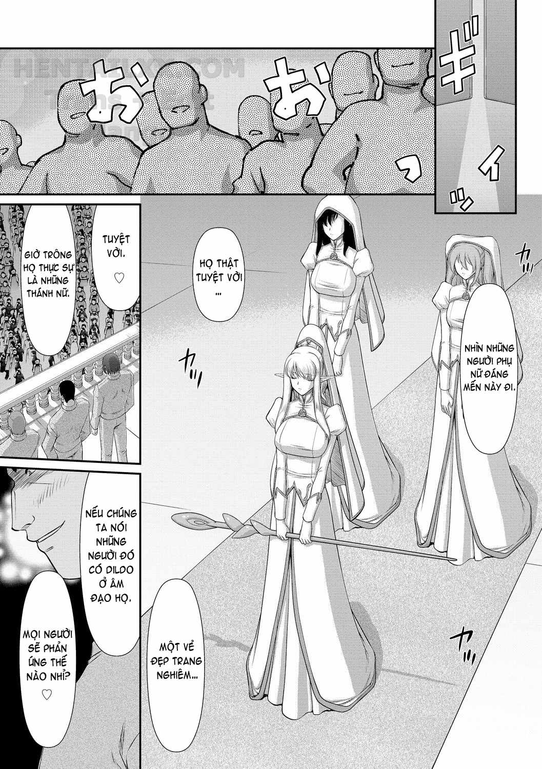 Đọc truyện hentai Inraku No Seijo Elvine Chap 9