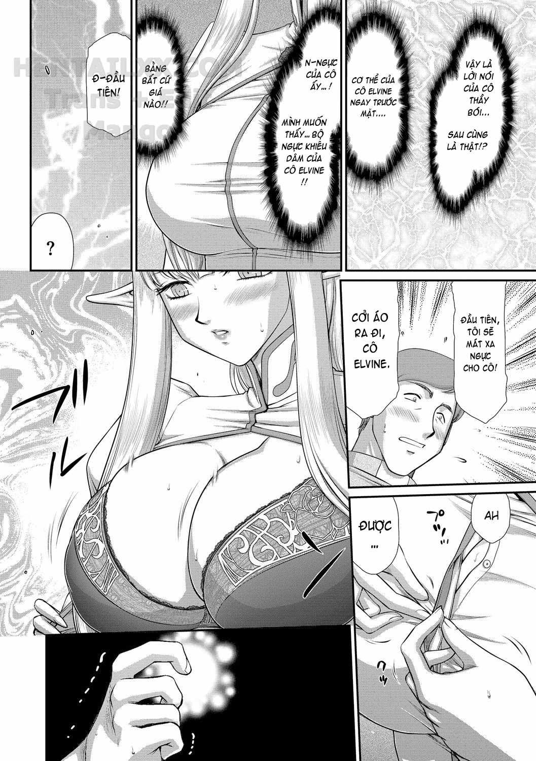 Đọc truyện hentai Inraku No Seijo Elvine Chap 1