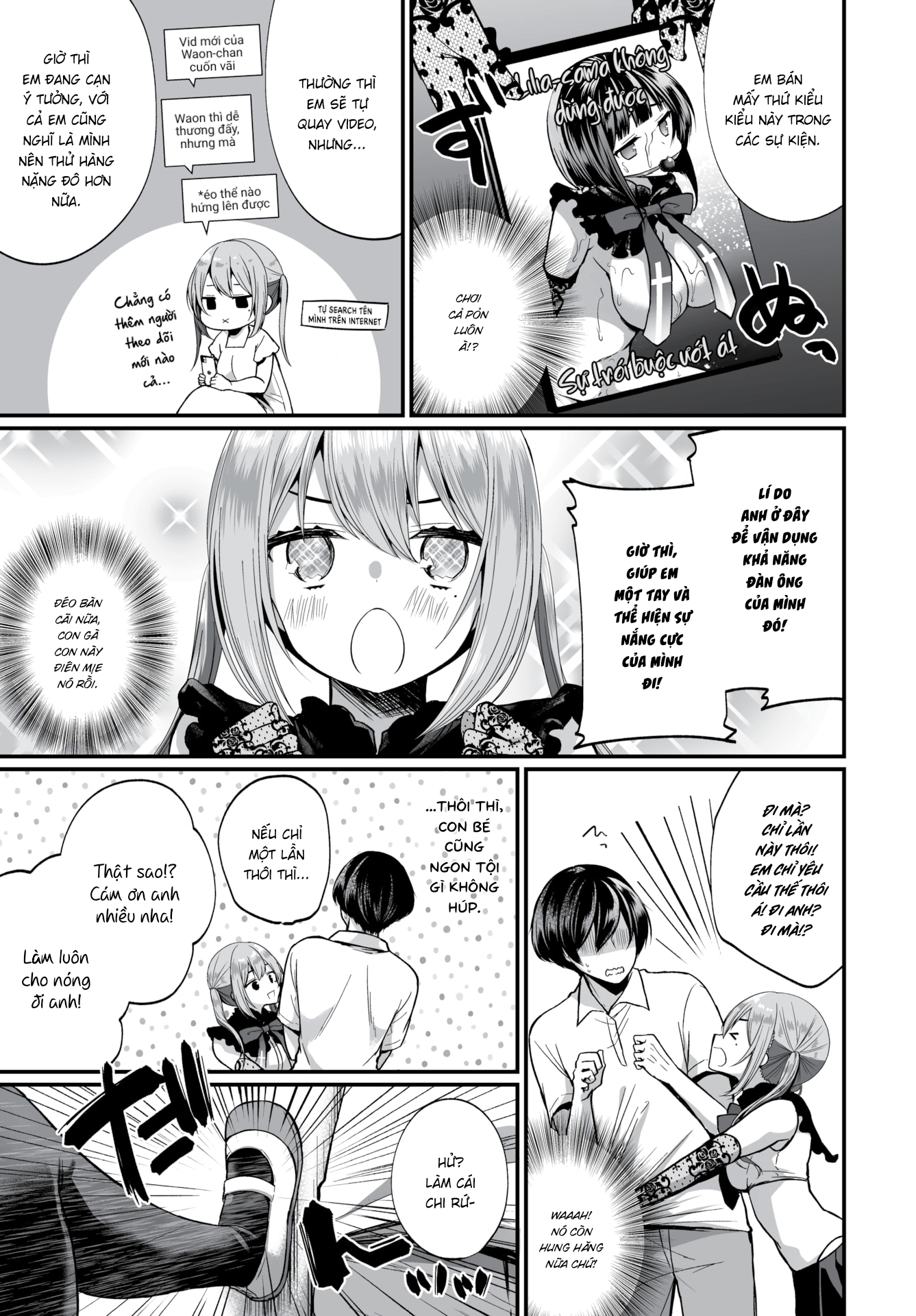 Đọc truyện hentai Gái Ngoan Lớp Tôi Hoá Ra Lại Là Dâm Nữ!? Chap 7 Em Gái