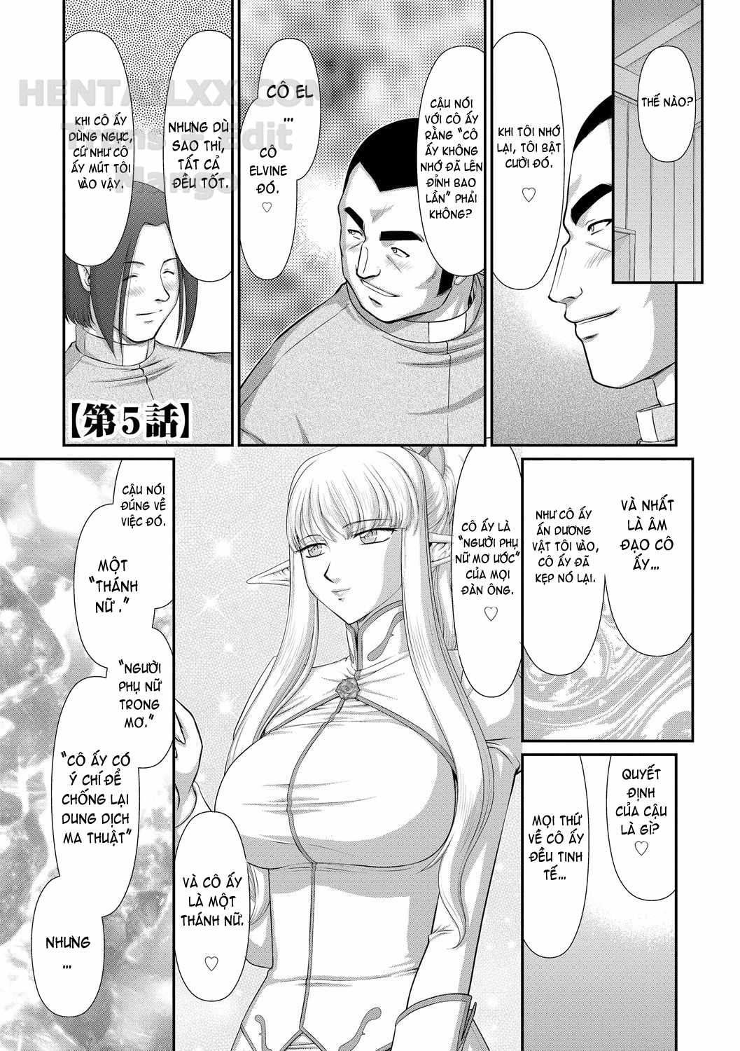 Đọc truyện hentai Inraku No Seijo Elvine Chap 5