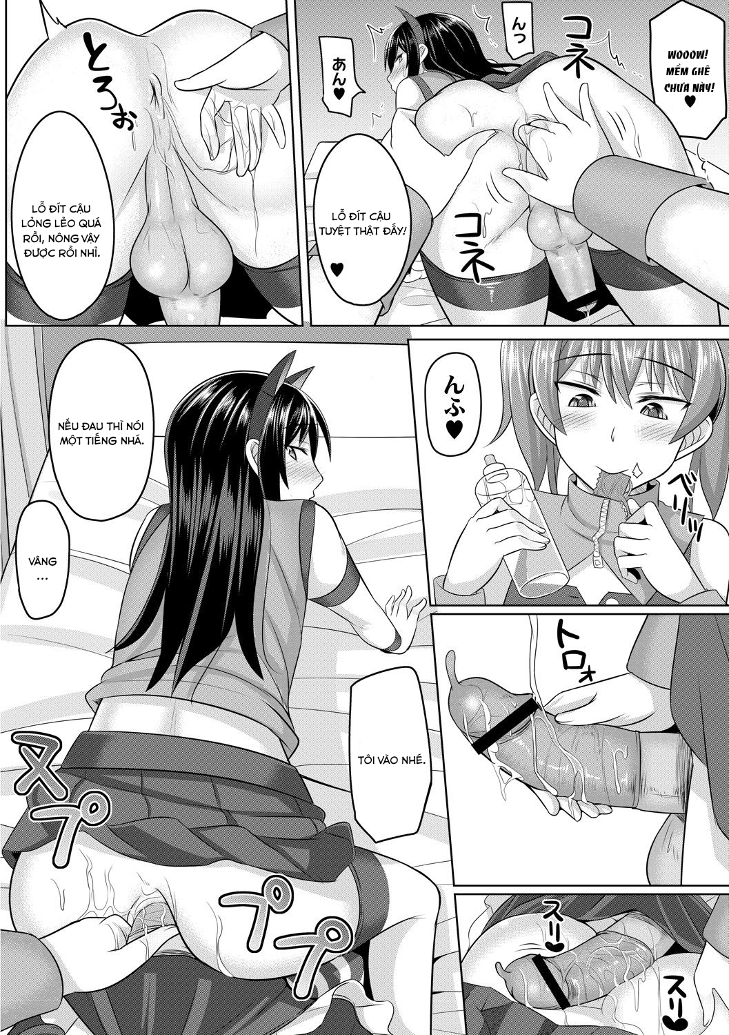 Đọc truyện hentai Cosplay Otokonoko-tachi ~ Ushiro no Ana ni Iretai Kankei Chap 1