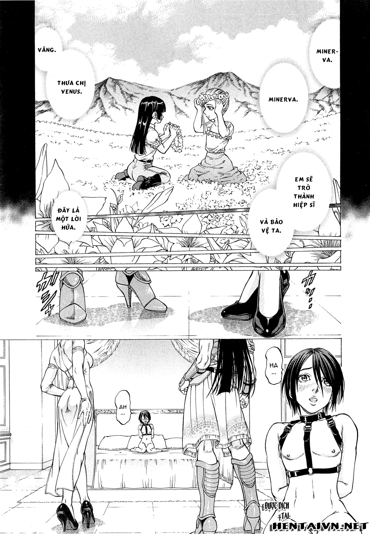 Đọc truyện hentai The Queen and Her Knight Chapter 002