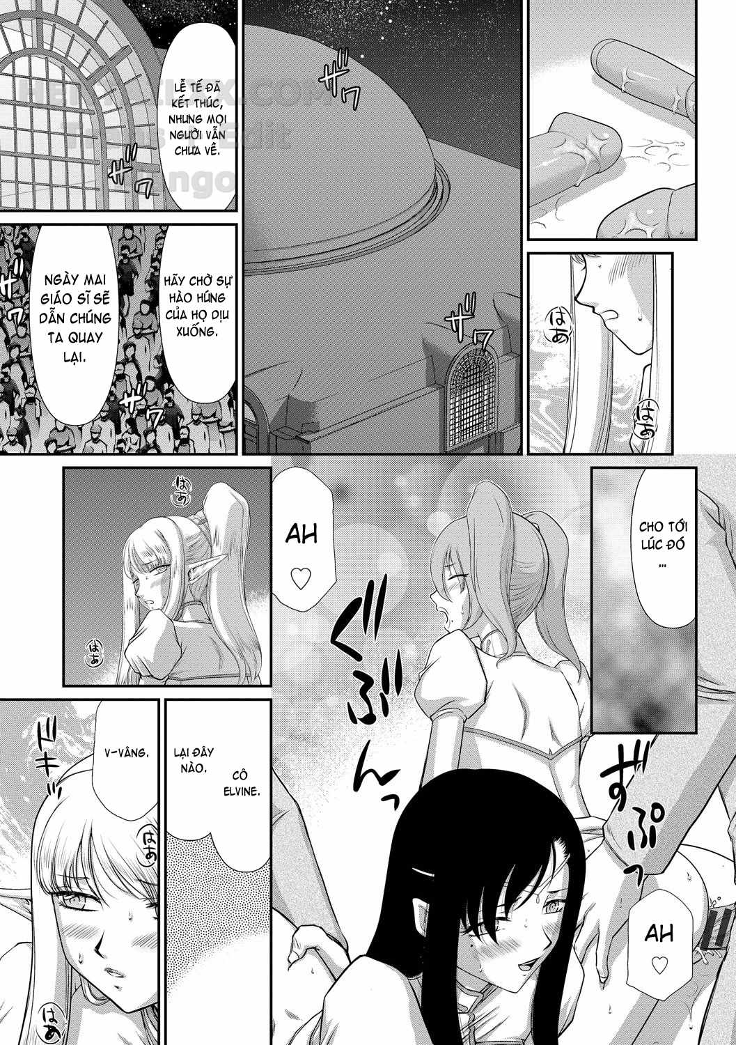 Đọc truyện hentai Inraku No Seijo Elvine Chap 9