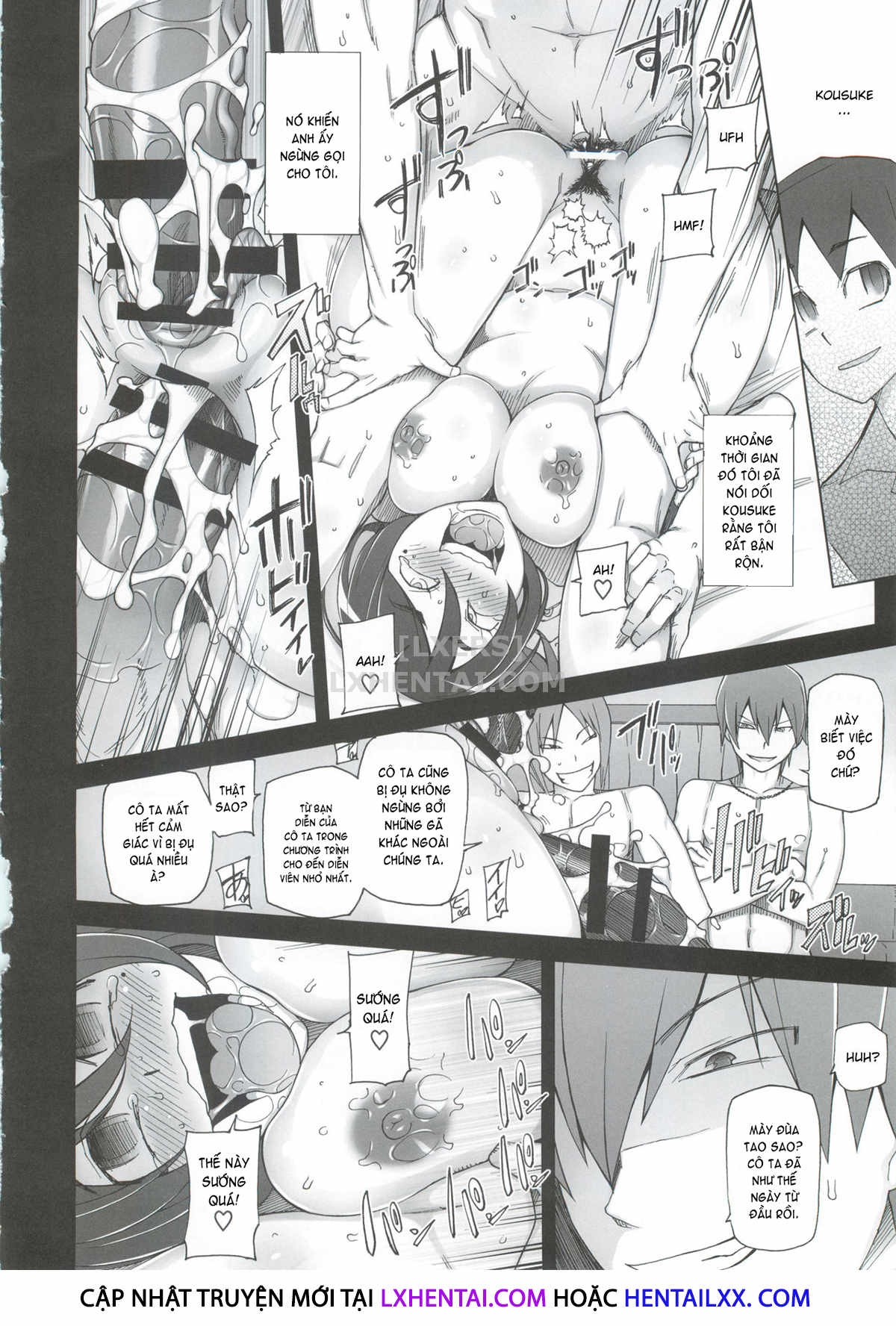 Đọc truyện hentai Kanojo Wa Chou Yuumei Geinoujin... Soshite Boku Ni Naisho De AV Joyuu Satomi-Satona Gojitsudan Chap 2