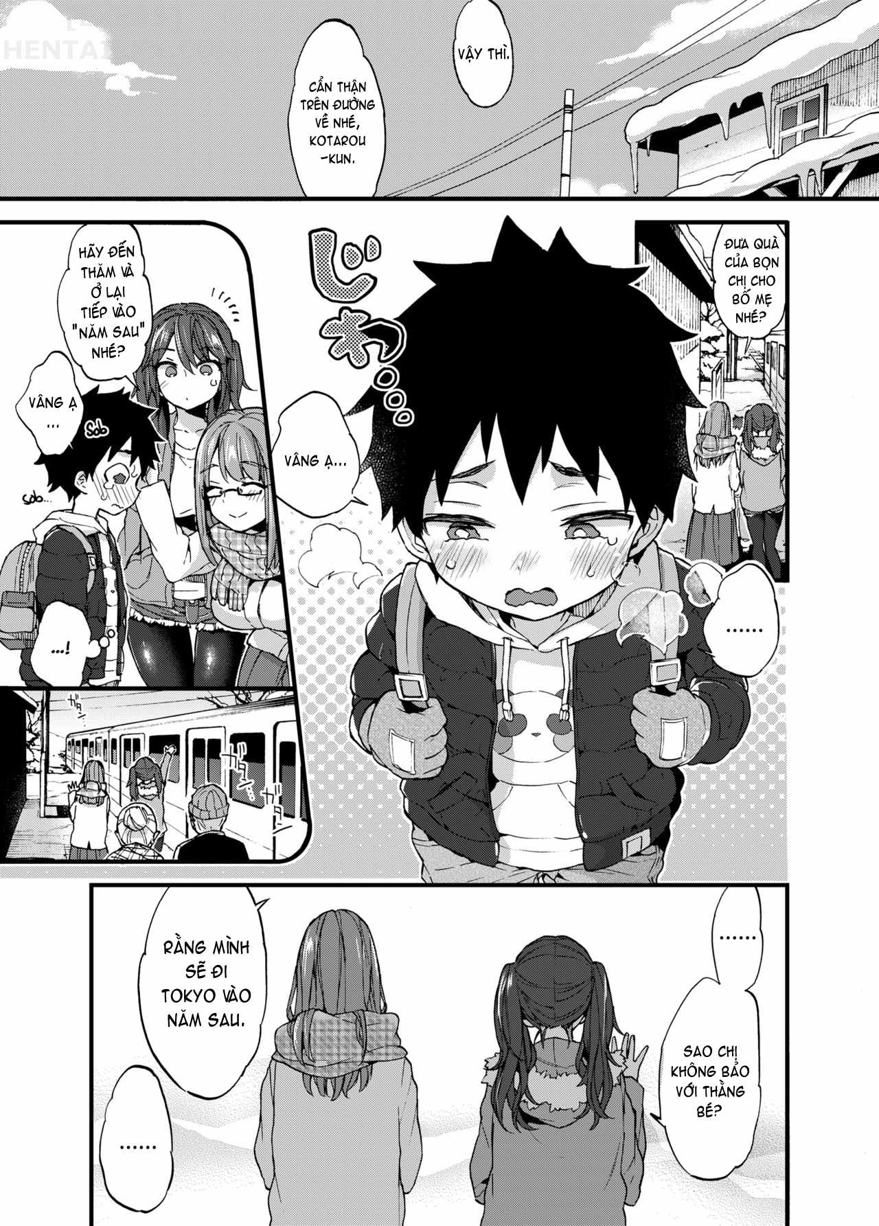 Đọc truyện hentai Fuyuyasumi Wa Itoko No Onee-Chan Ni Asonde Moraimashita. Chap 1