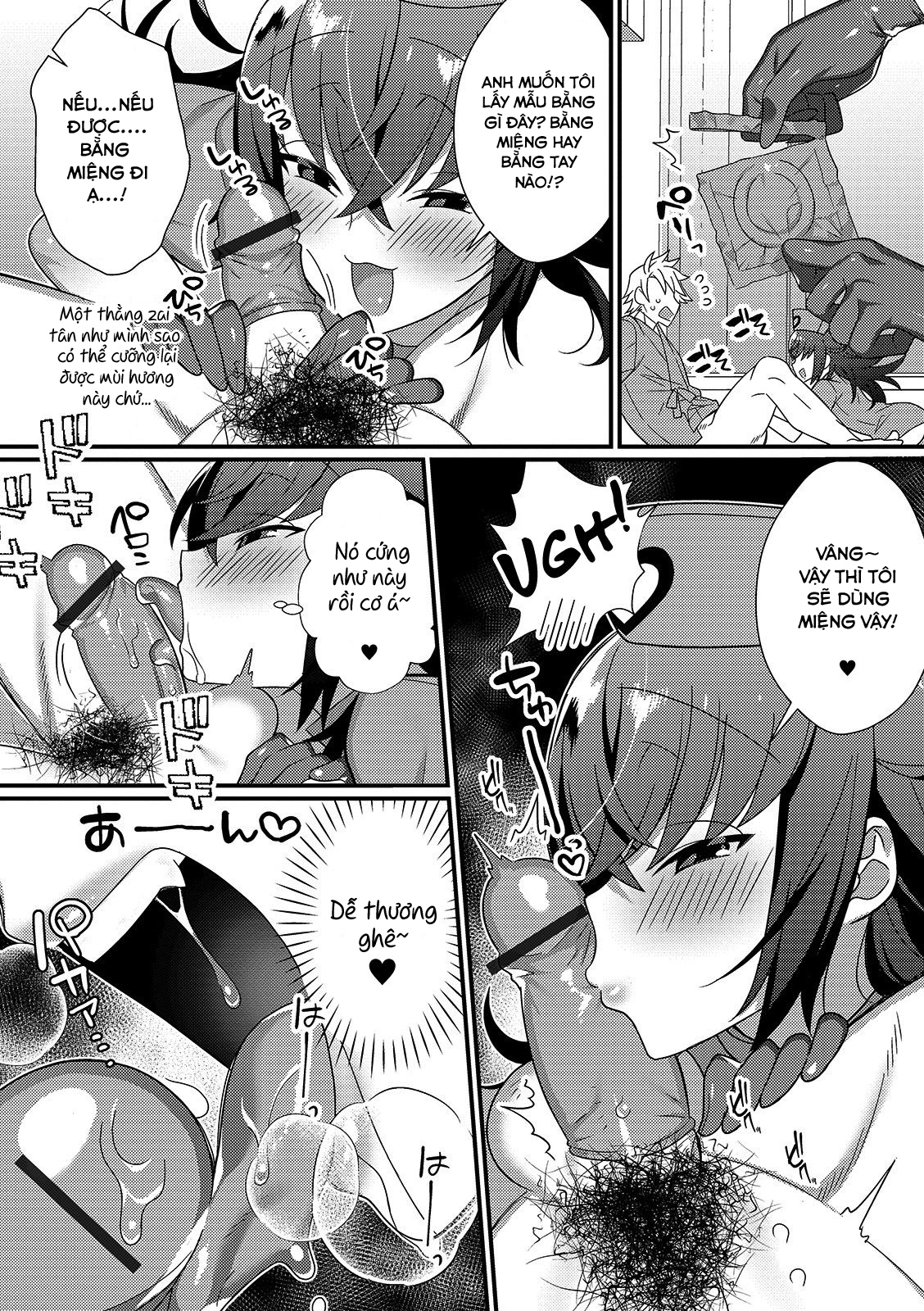 Đọc truyện hentai Cô y ta dâm đãng và buổi lấy tinh trùng ban đêm Oneshot
