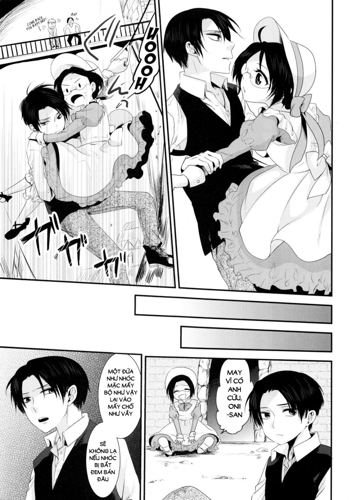 Đọc truyện hentai Kiss me once again (Shingeki no Kyojin) Chap 1