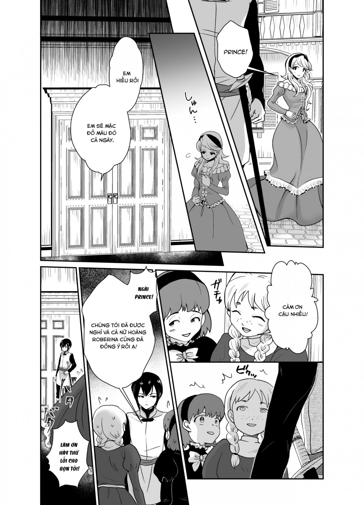 Đọc truyện hentai Kawaisou na Ouji-sama wa Warui Mahou de Oshiro no Mesu Benki ni Sarete Shimaimashita Chap 1