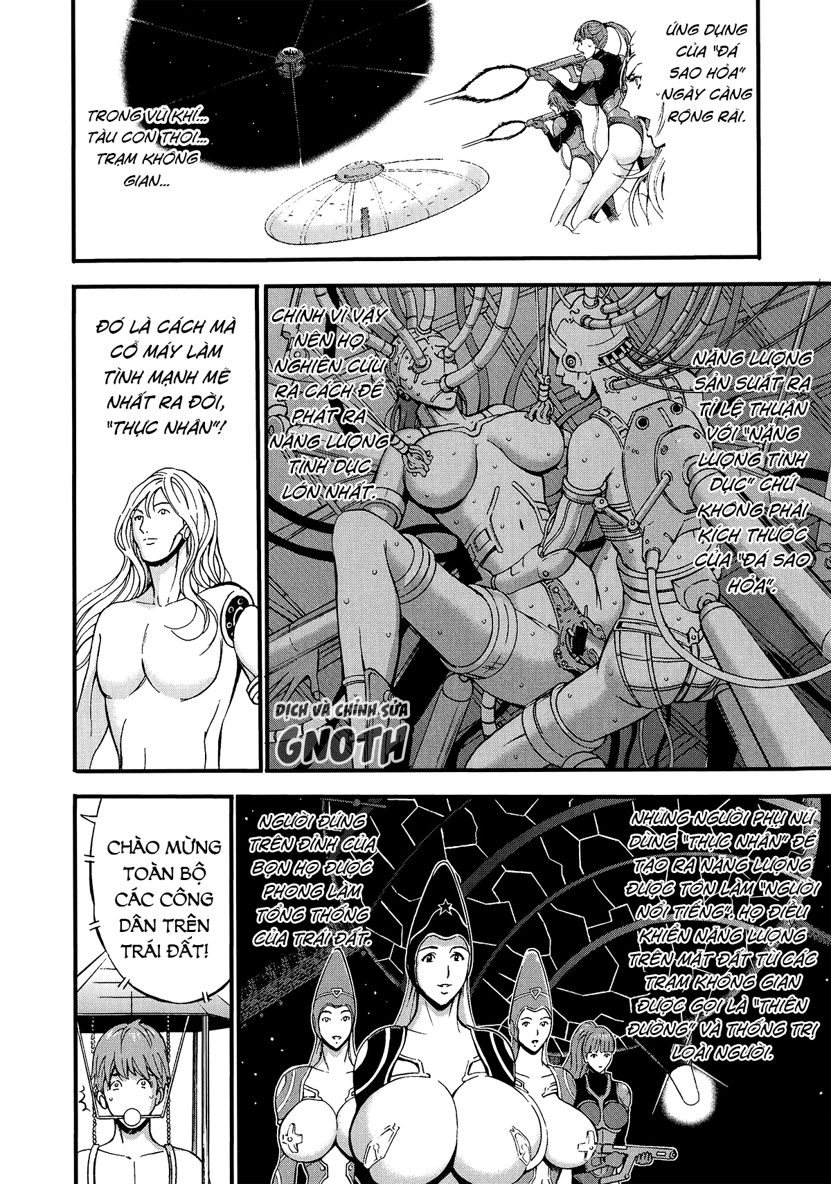 Đọc truyện hentai The Otaku In 2200 A.D - Chap 2