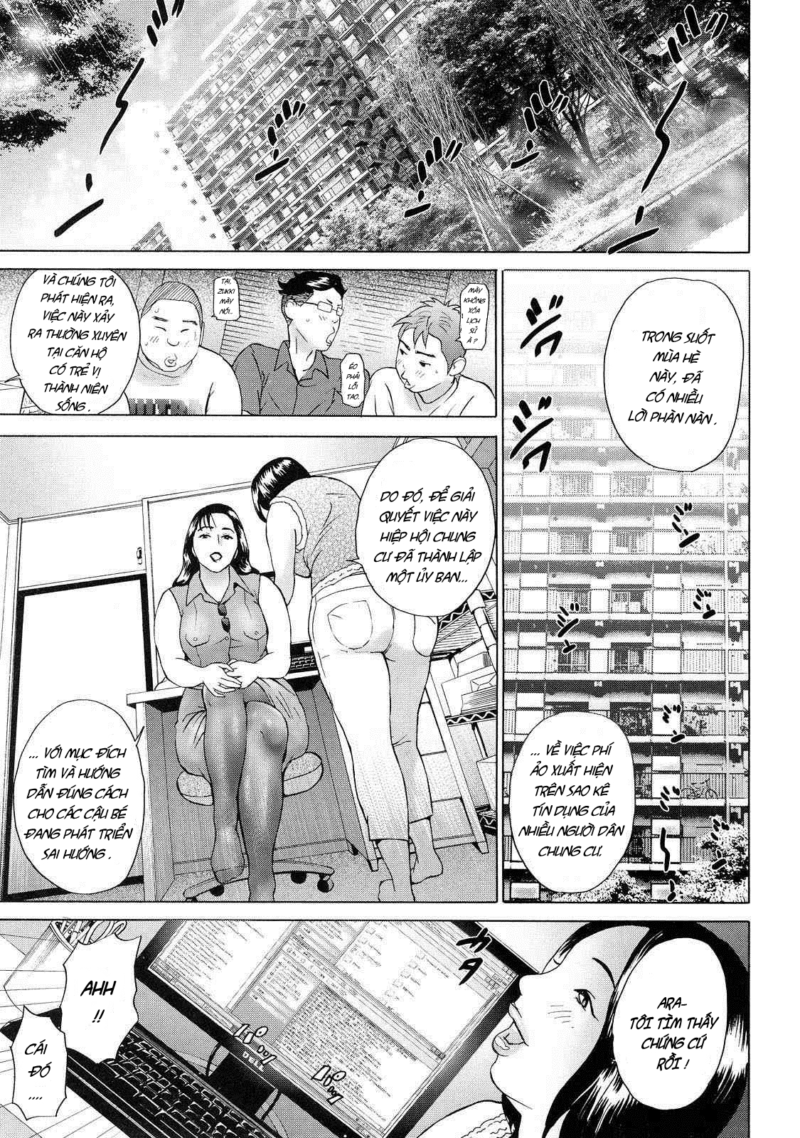 Đọc truyện hentai Chung cư của những bà vợ Chap 2