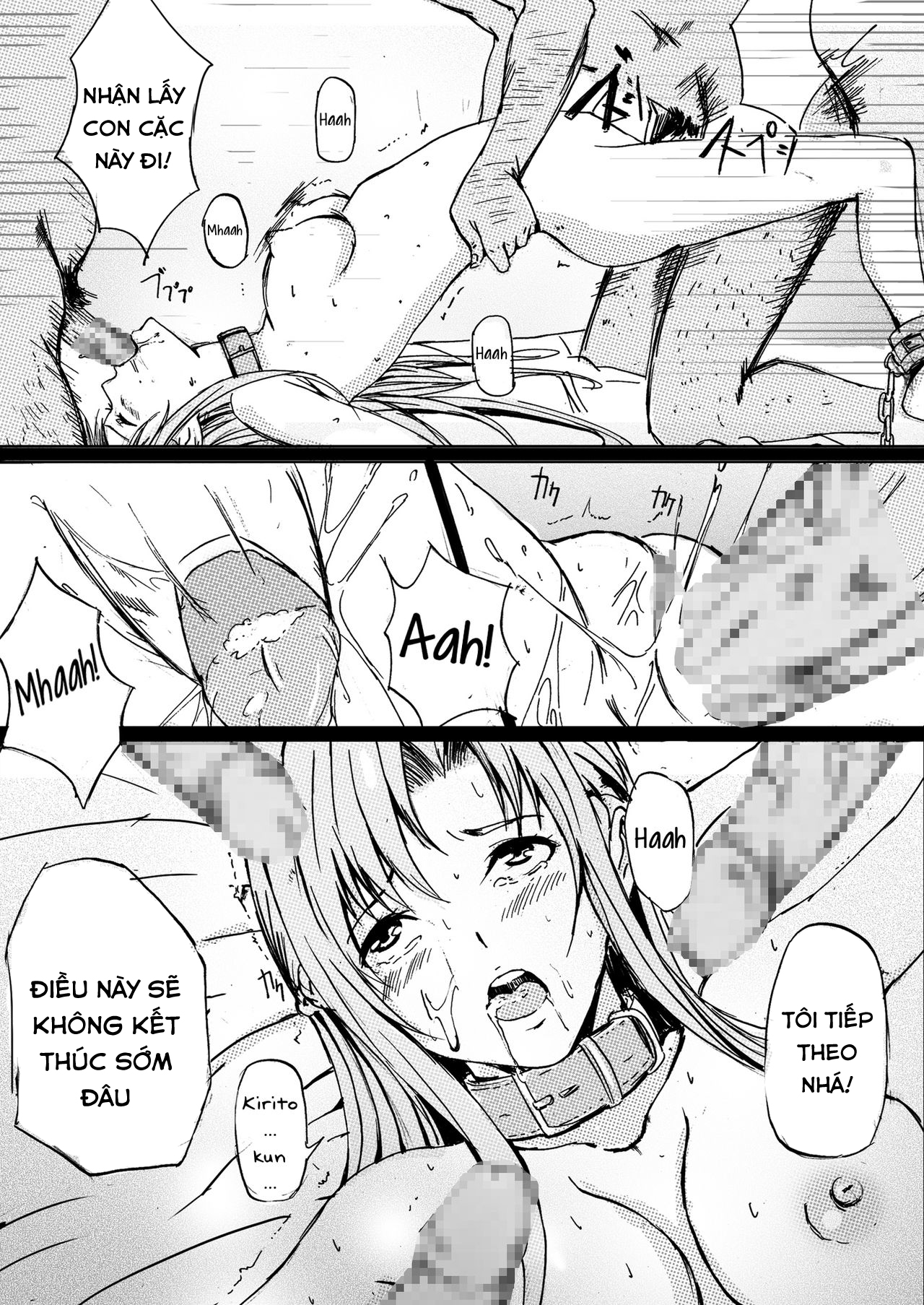Đọc truyện hentai Game Over Suguha to Asuna no Wa In no Utage Oneshot