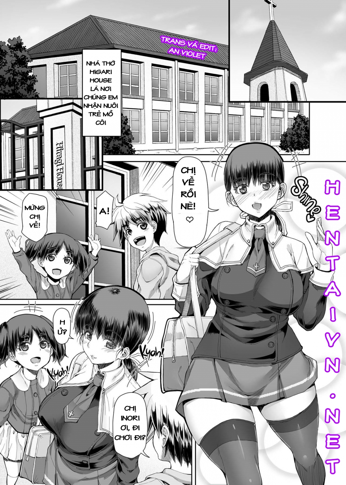 Đọc truyện hentai Một vài ghi chép về việc thủ dâm qua cửa sau của một nữ tu có cu Chap 1