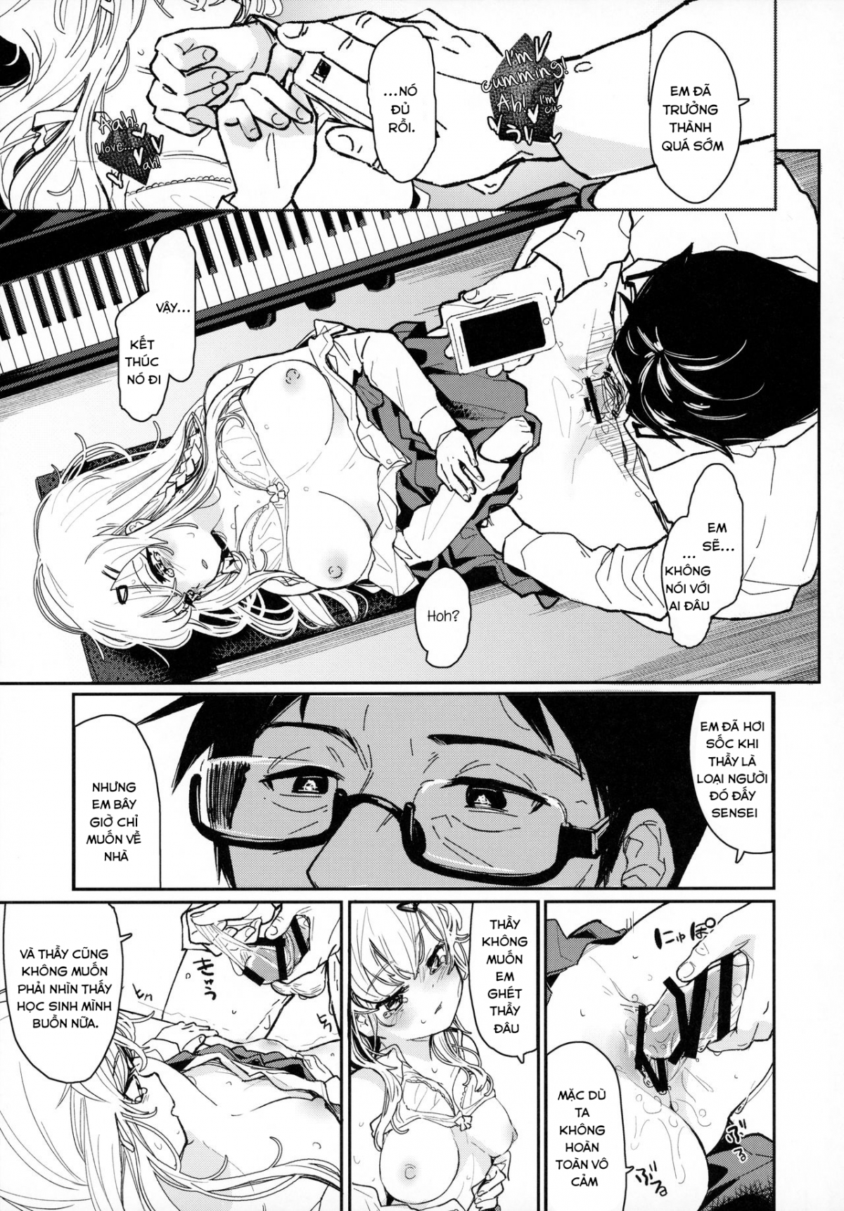 Đọc truyện hentai Câu chuyện về cách một người đàn ông trung niên khó chịu thôi miên tôi và khiến tôi sướng - Oneshot