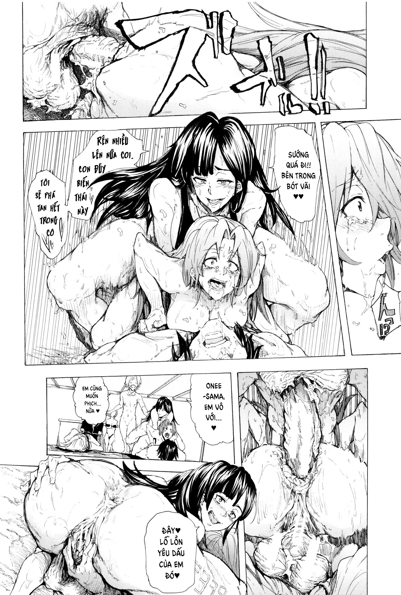 Đọc truyện hentai Juurin no Ame Chap 5.1