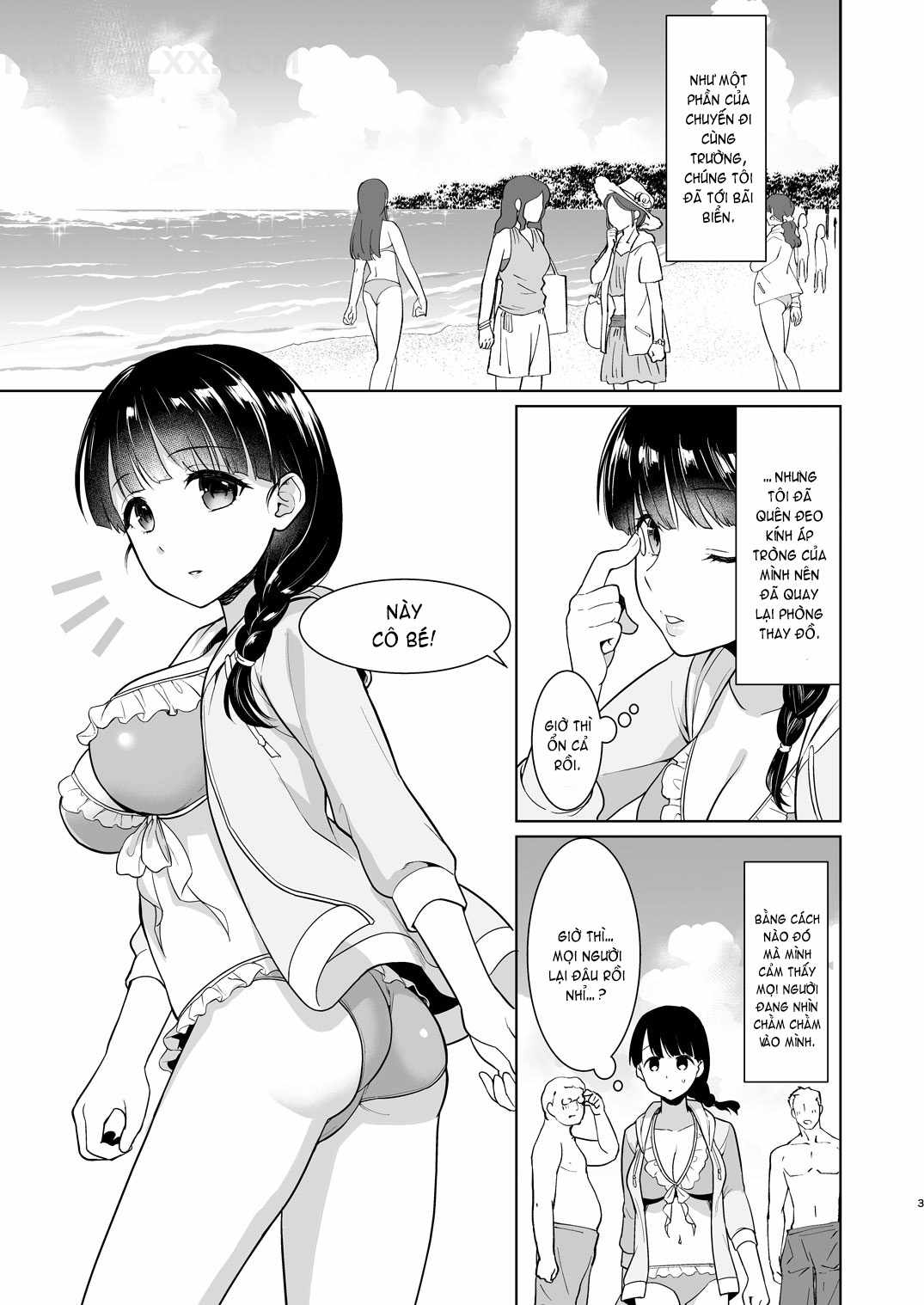 Đọc truyện hentai Iya Da To Ienai Jimikei Shoujo Chap 6