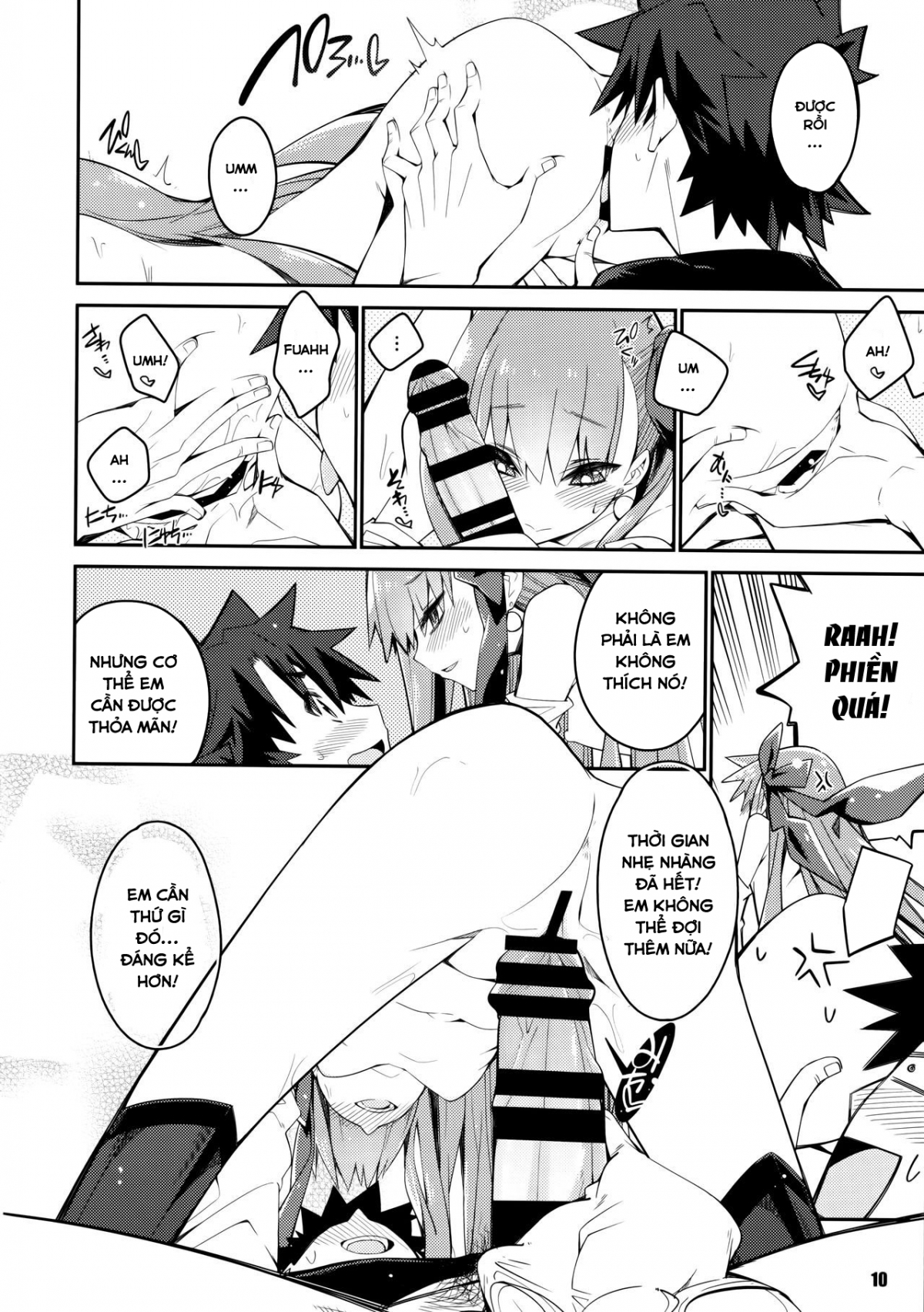 Đọc truyện hentai Hoa hồng vàng cho đôi môi ấy - Oneshot