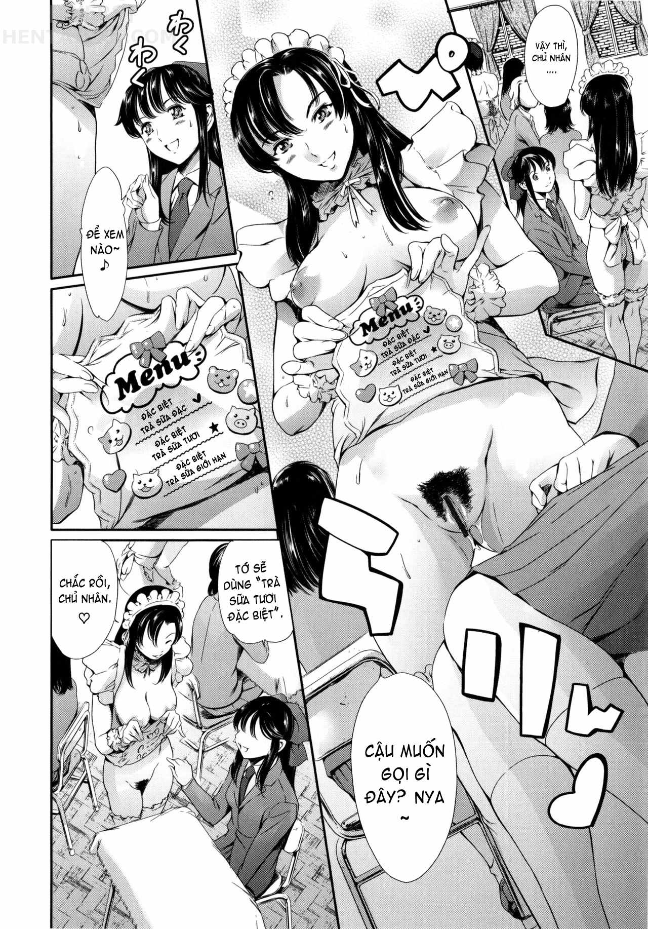 Đọc truyện hentai Houkago Dorei Club +1 Chap 2