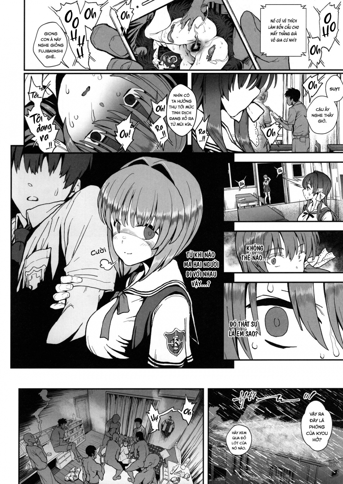 Đọc truyện hentai Korashime -Fujibayashi Kyou no YuuutsuOneshot