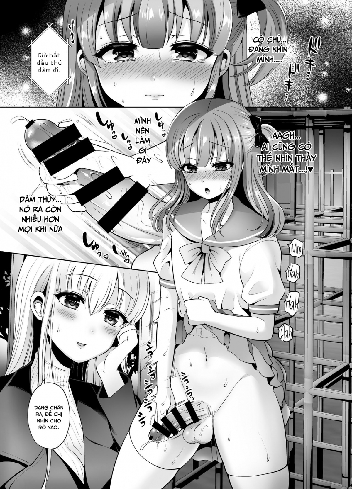 Đọc truyện hentai Futanari Goshujin-sama to Josoushi no Ama Love Choukyou Nikki Oneshot