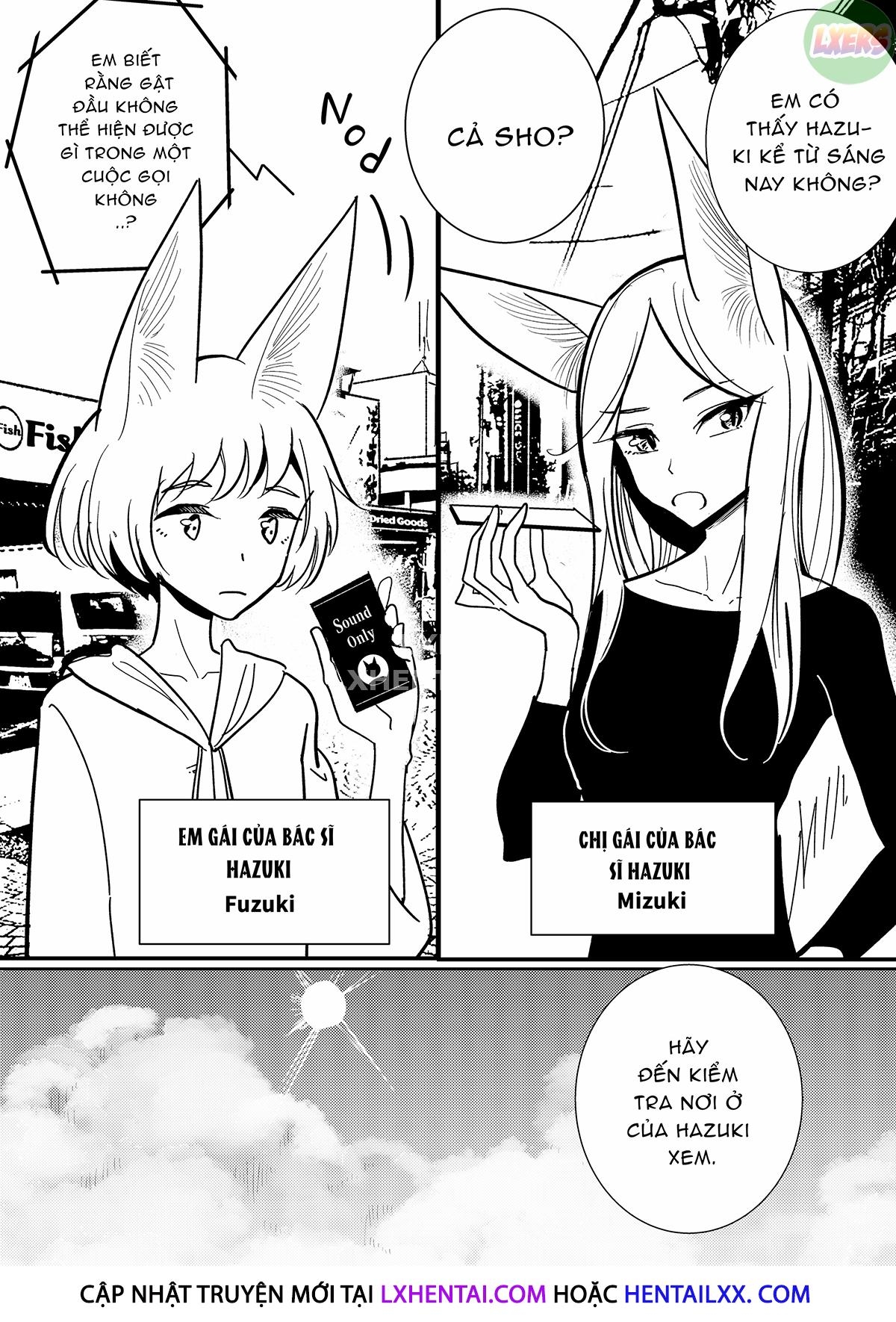 Đọc truyện hentai Hazuki-sensei no Hatsujouki Chap 2