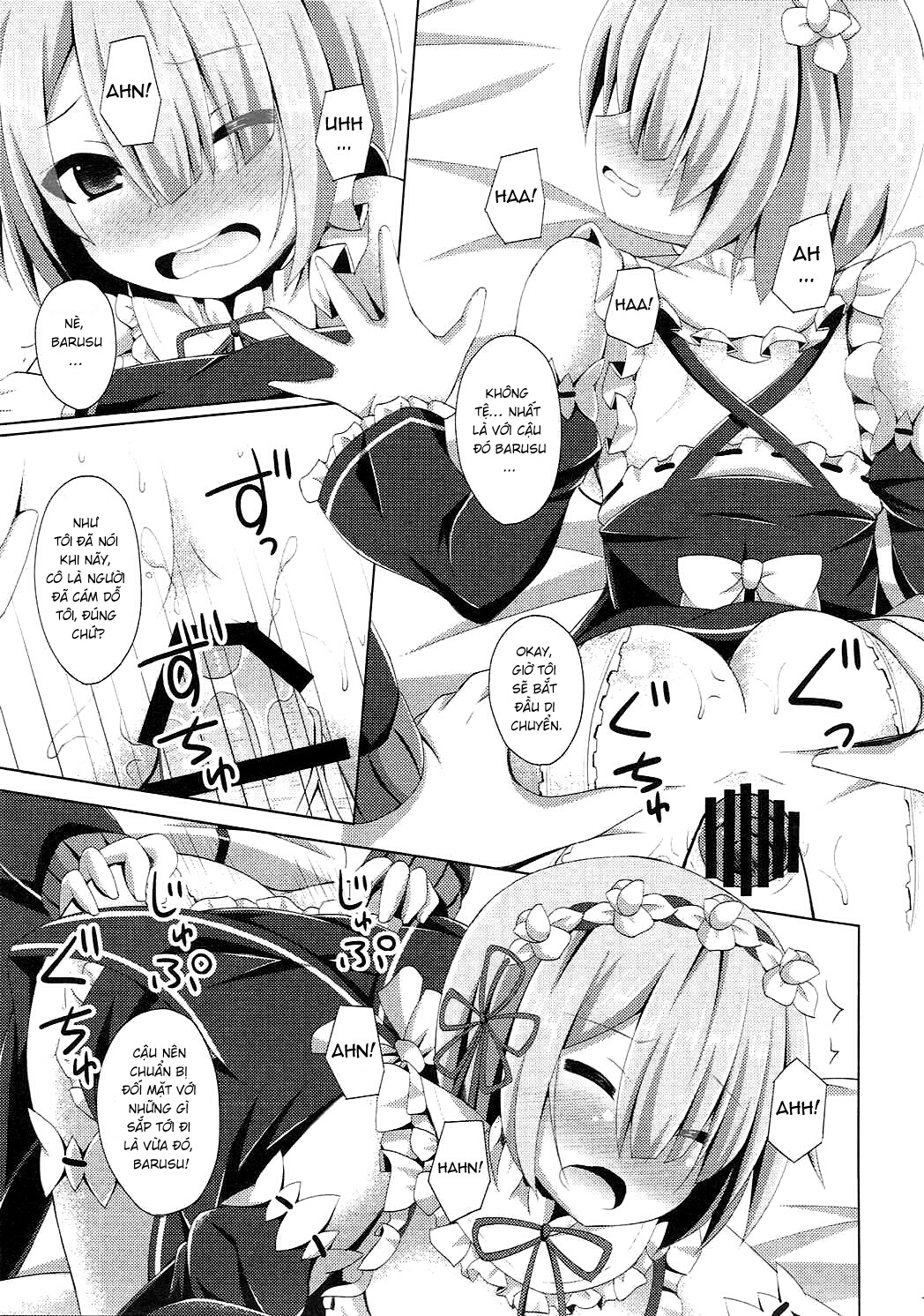 Đọc truyện hentai A Subaru-kun Ecchi Shimasu? Chotto Barusu Nani Jiro Jiro Miten no yo (Re:Zero Kara Hajimeru Isekai Seikatsu) Oneshot