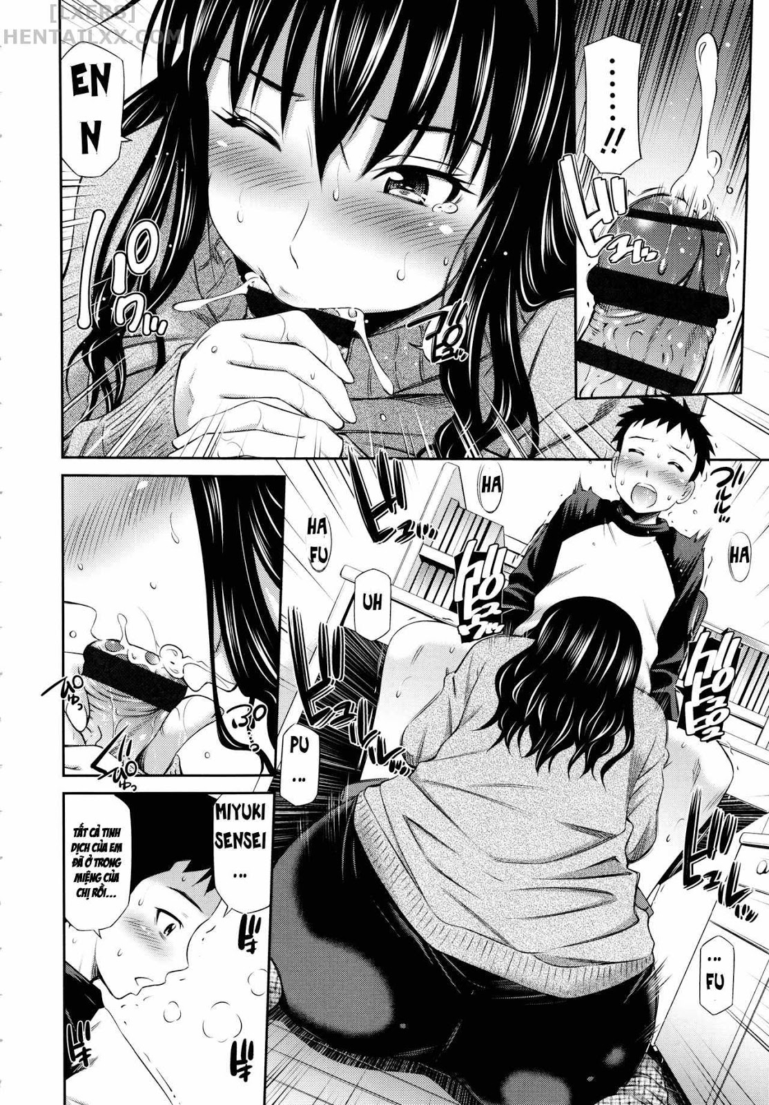 Đọc truyện hentai Hokenshitsu no Sagara Sensei Chap 6