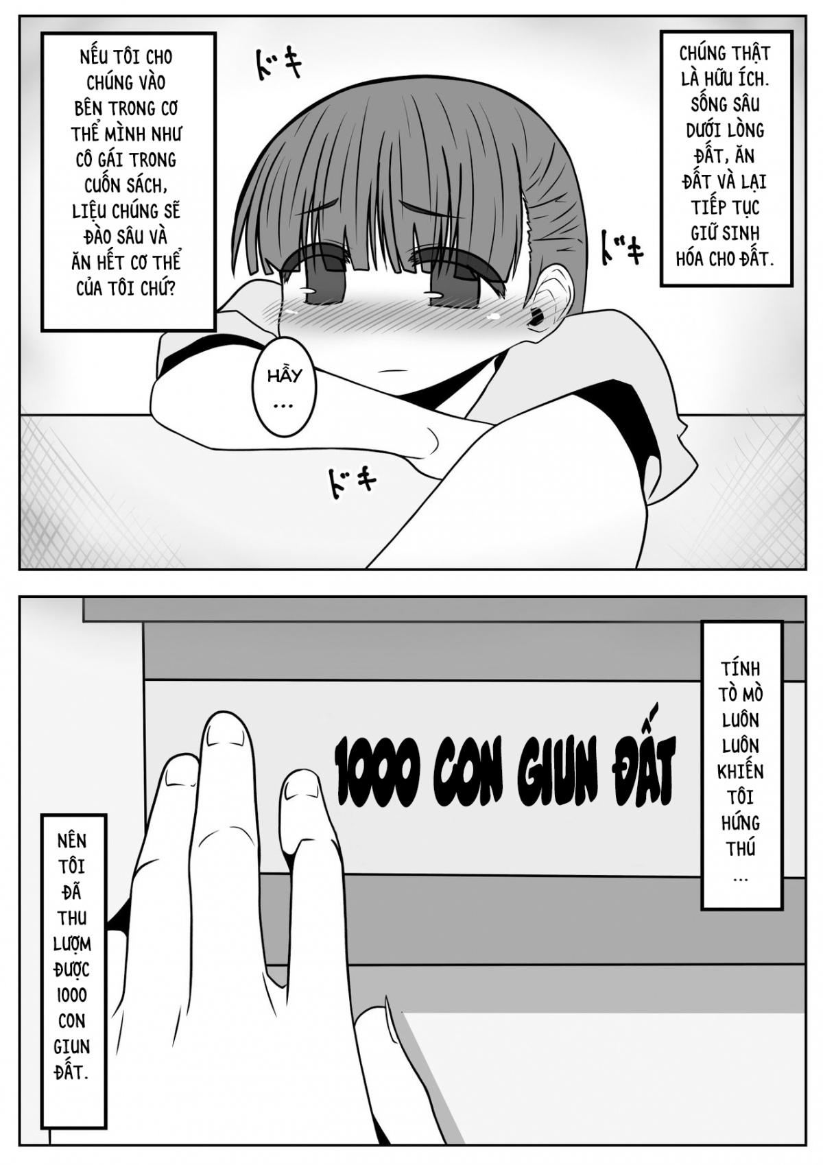 Đọc truyện hentai 1000 Con Giun Đất! Oneshot