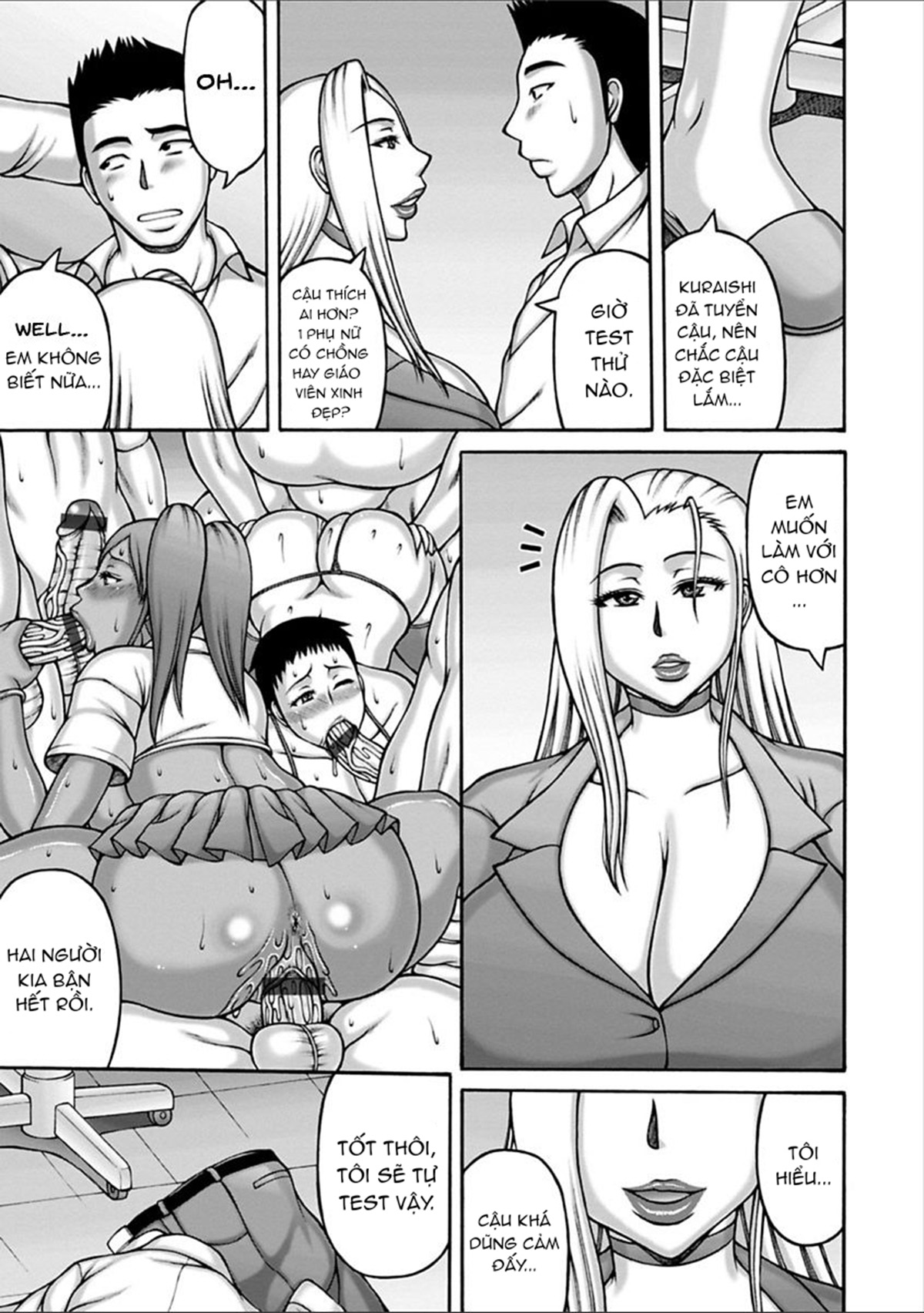 Đọc truyện hentai Yarilog Chap 5 CLB Chịch Trá Hình